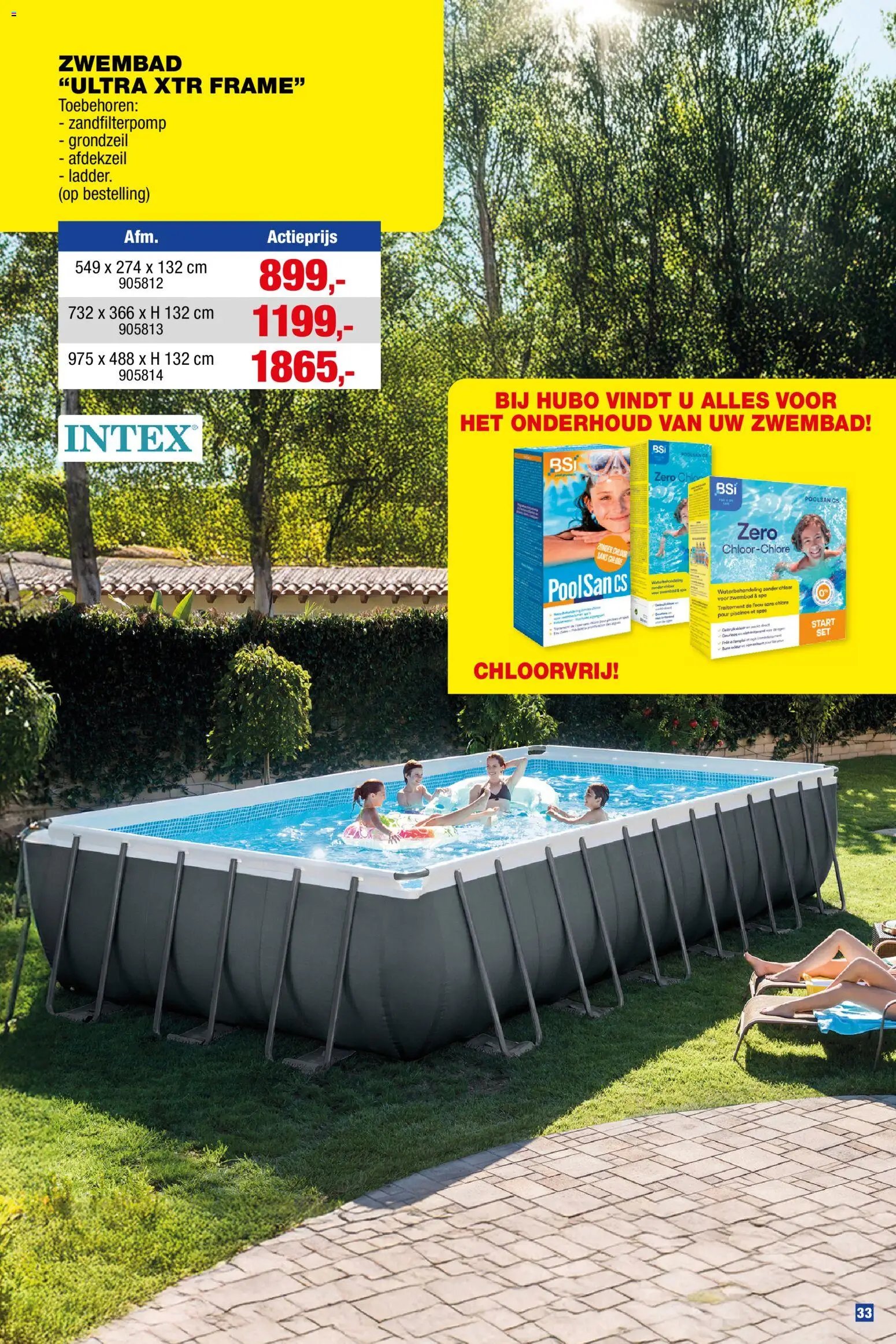Hubo Barbecues en zwembaden