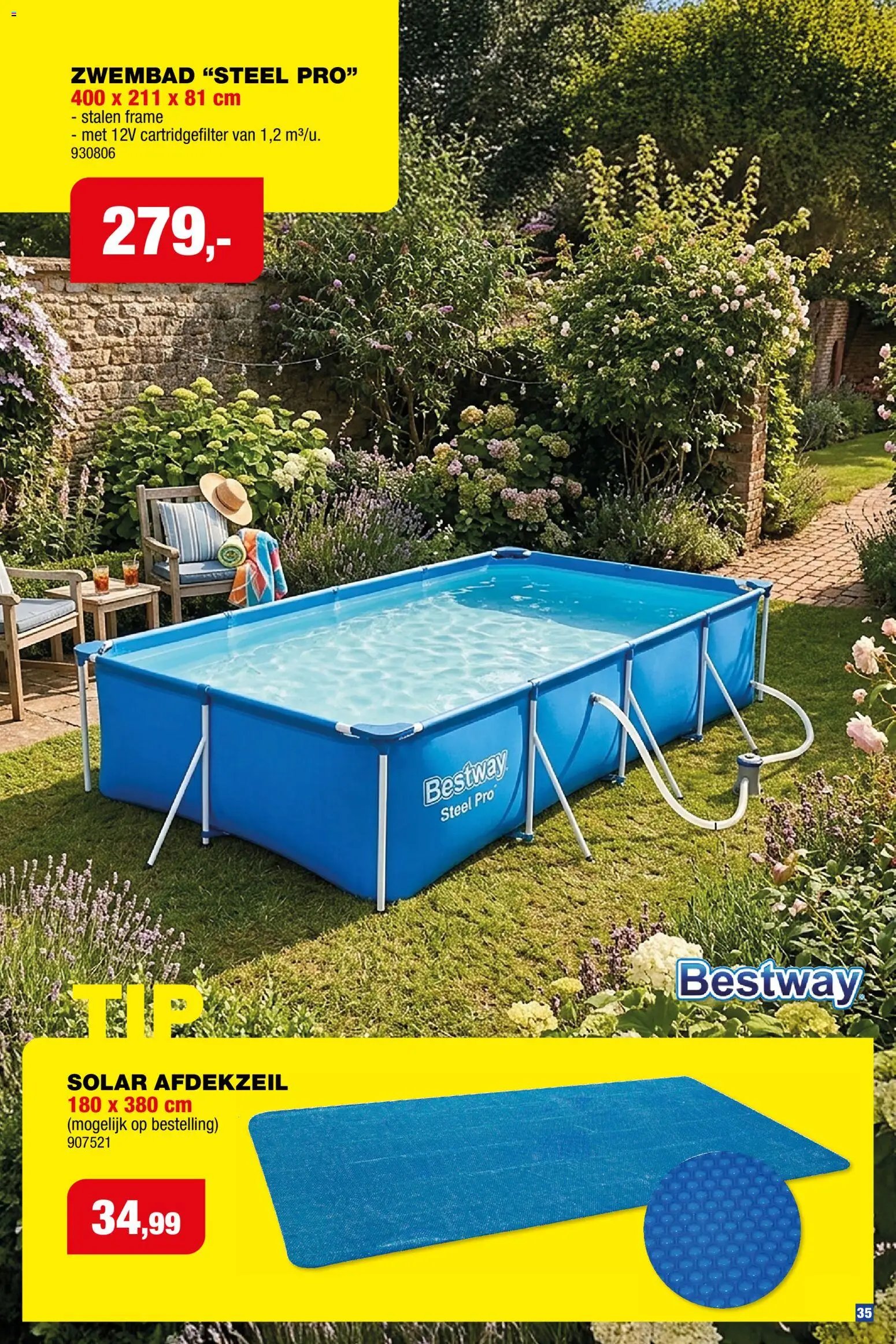 Hubo Barbecues en zwembaden