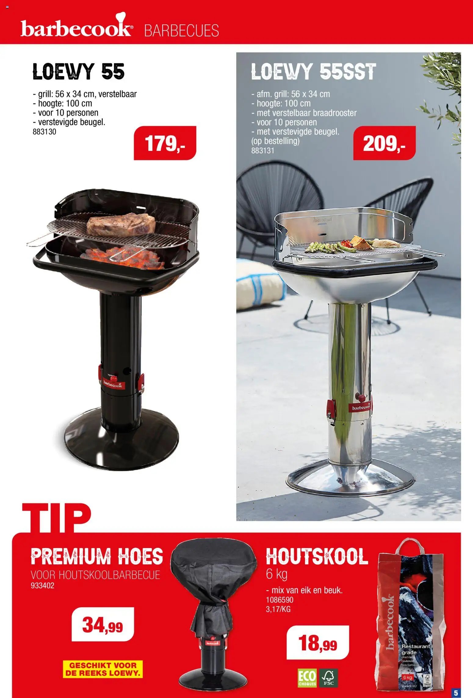 Hubo Barbecues en zwembaden