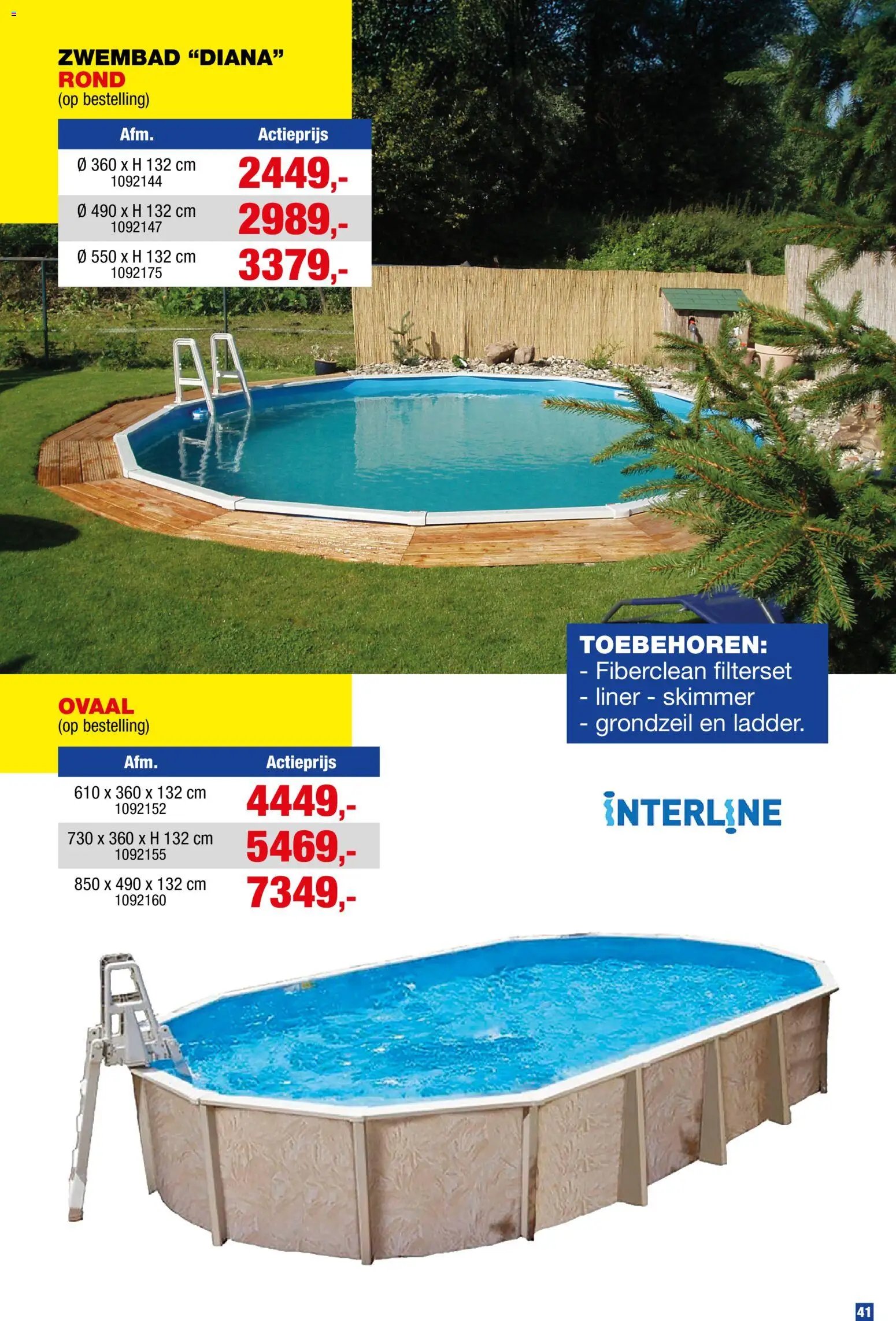 Hubo Barbecues en zwembaden