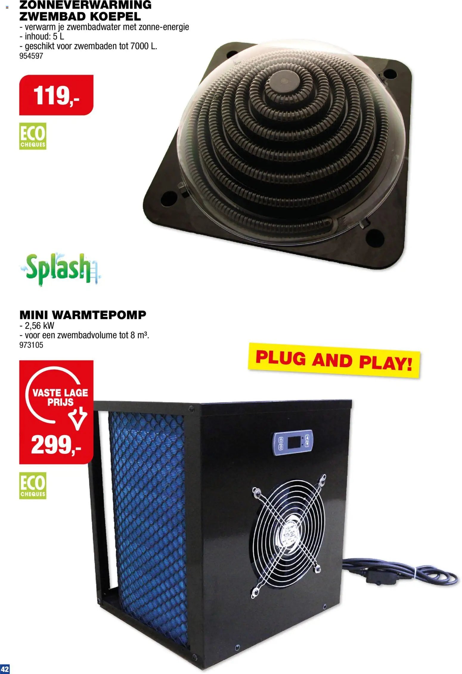 Hubo Barbecues en zwembaden