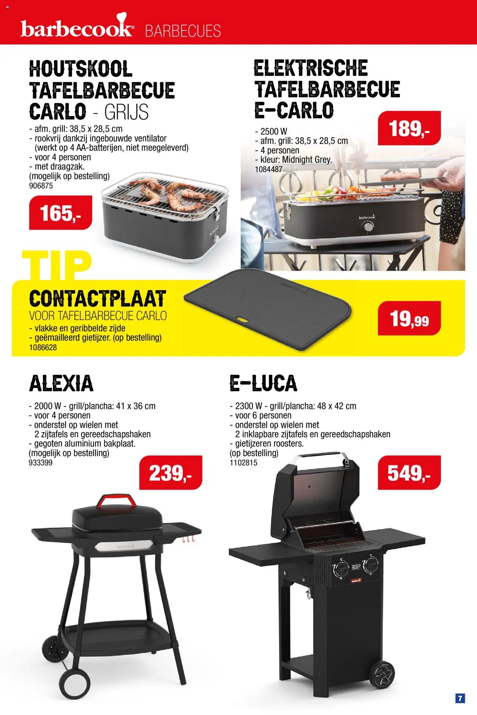 Hubo Barbecues en zwembaden