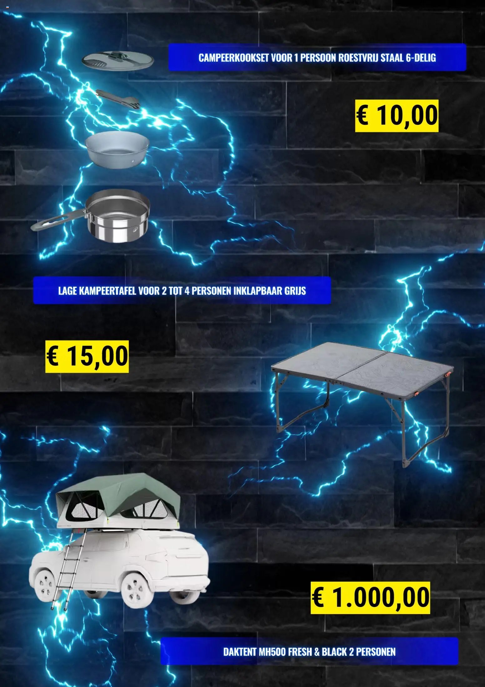 Decathlon - Seizoensaanbod / Offre saisonnière