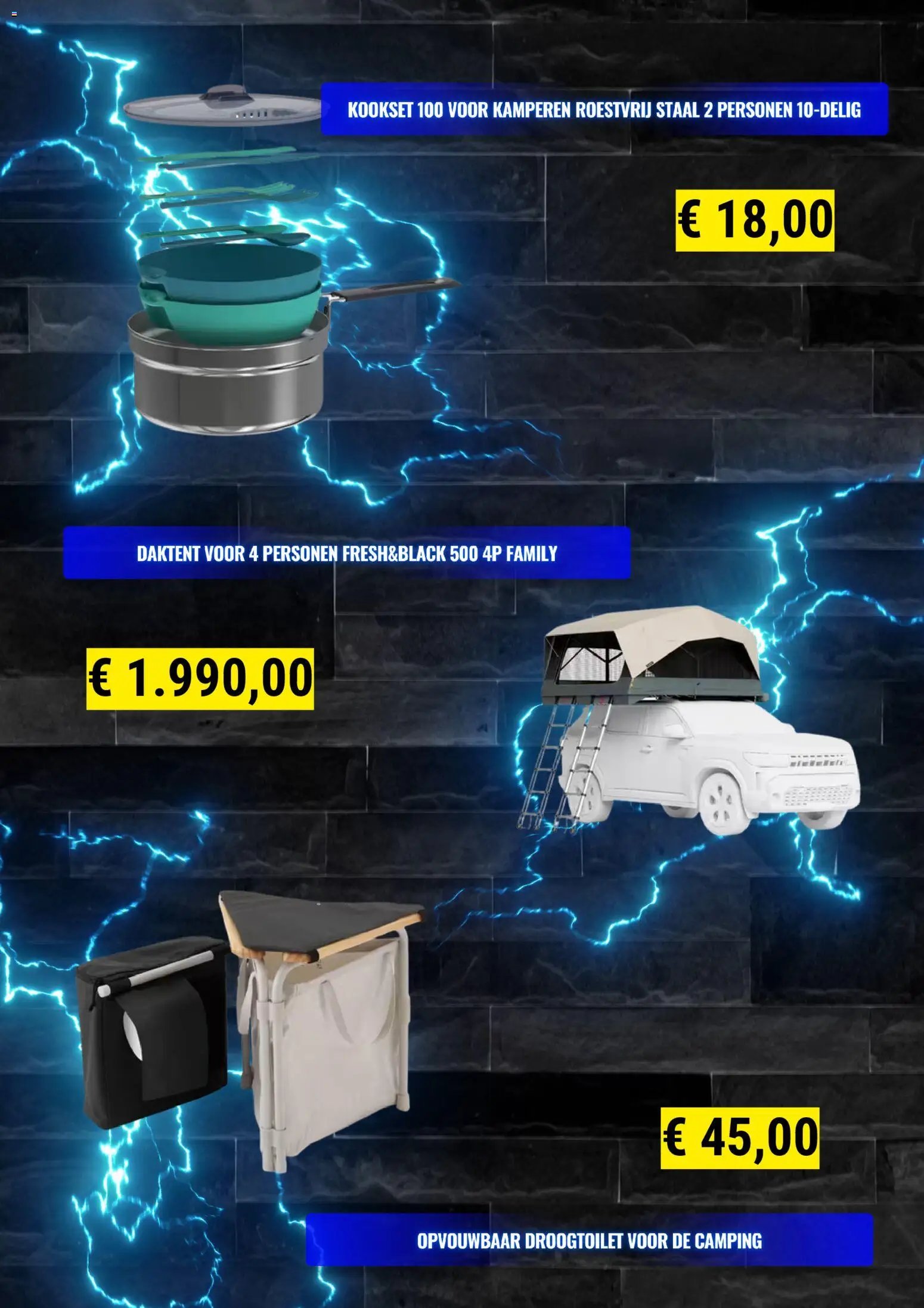 Decathlon - Seizoensaanbod / Offre saisonnière