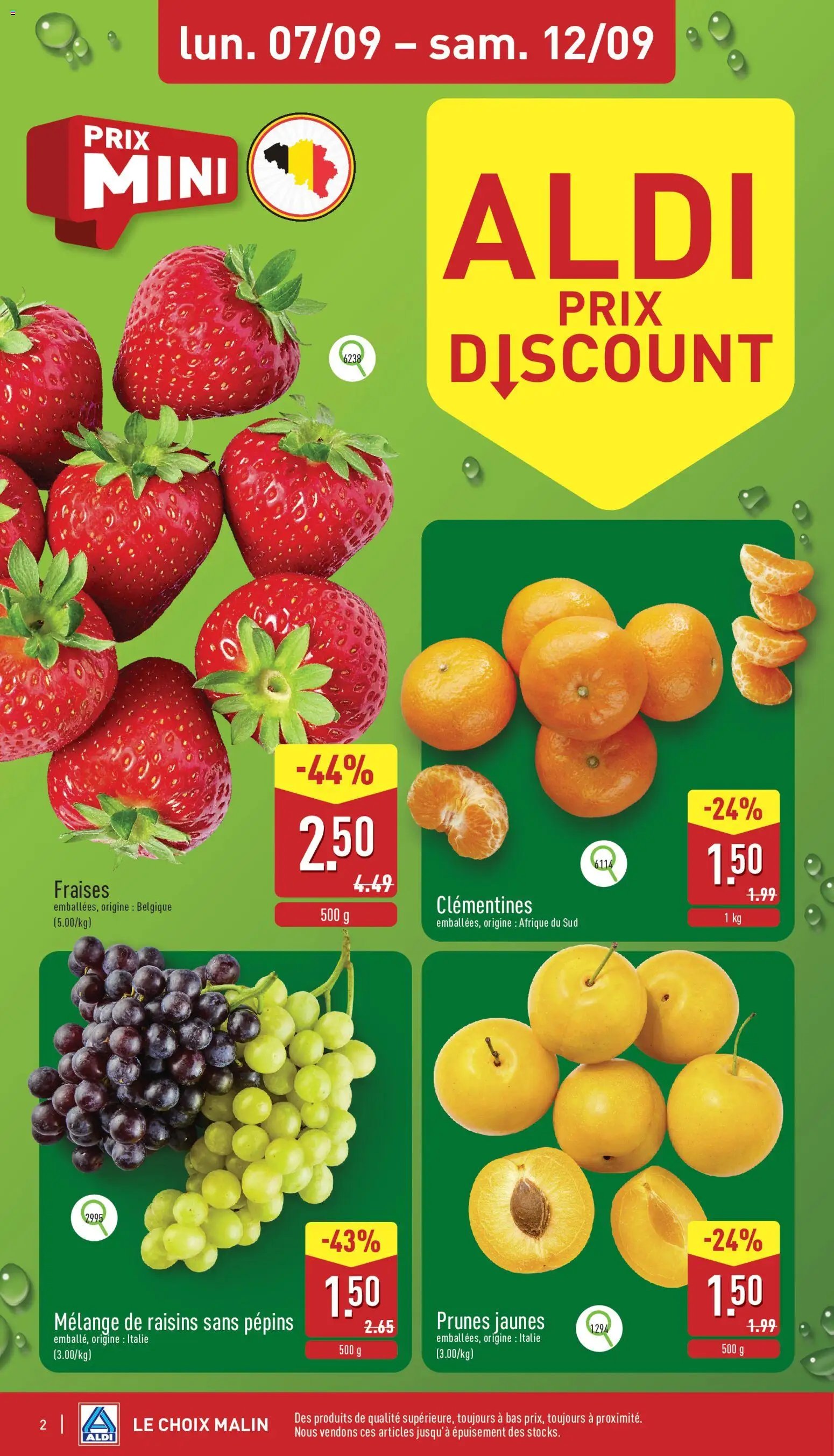 Aldi folder semaine 37