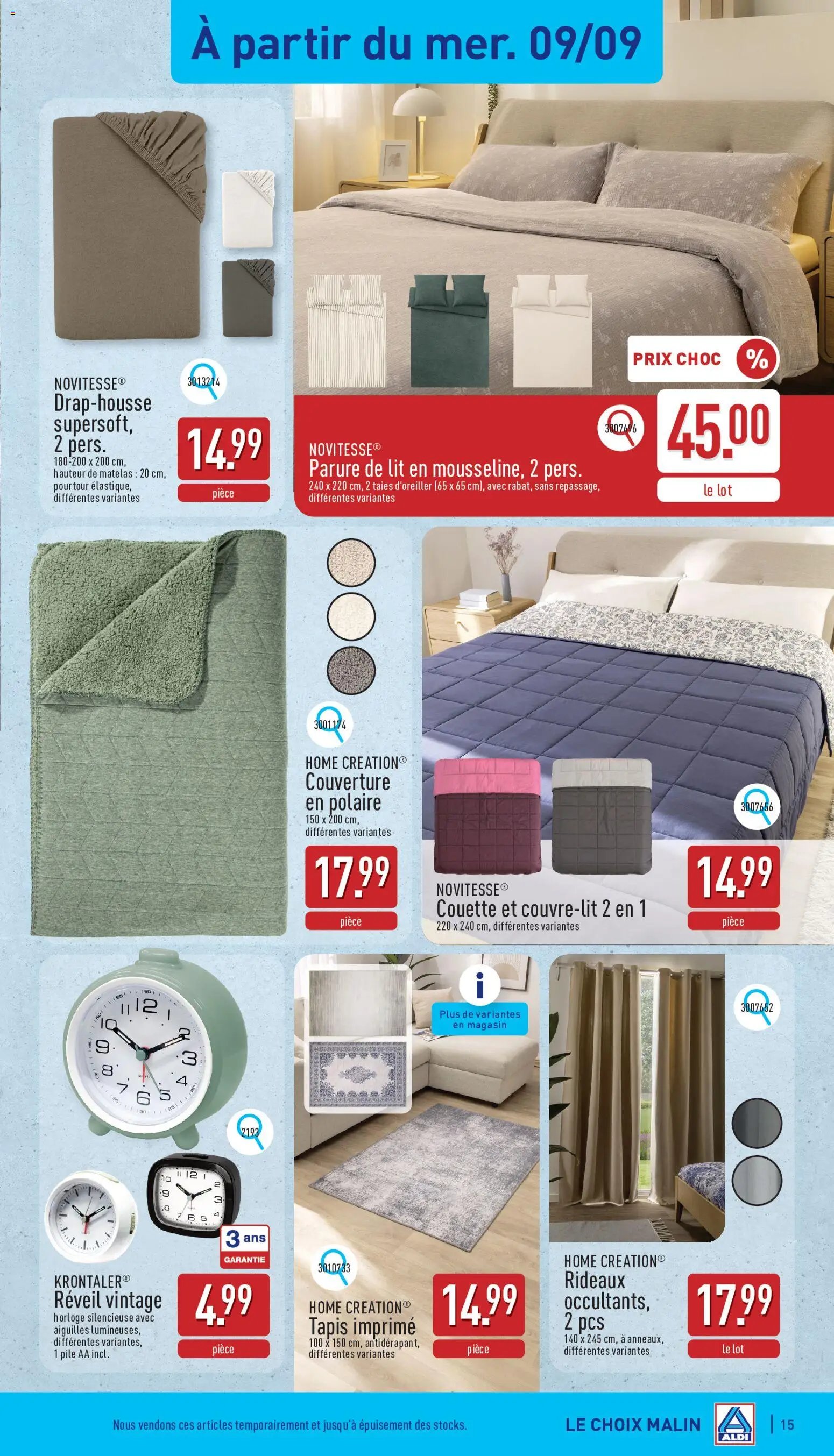 Aldi folder semaine 37