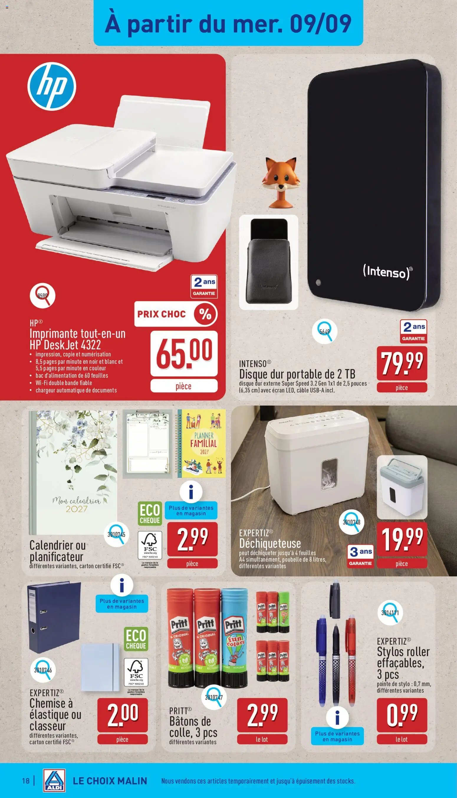 Aldi folder semaine 37