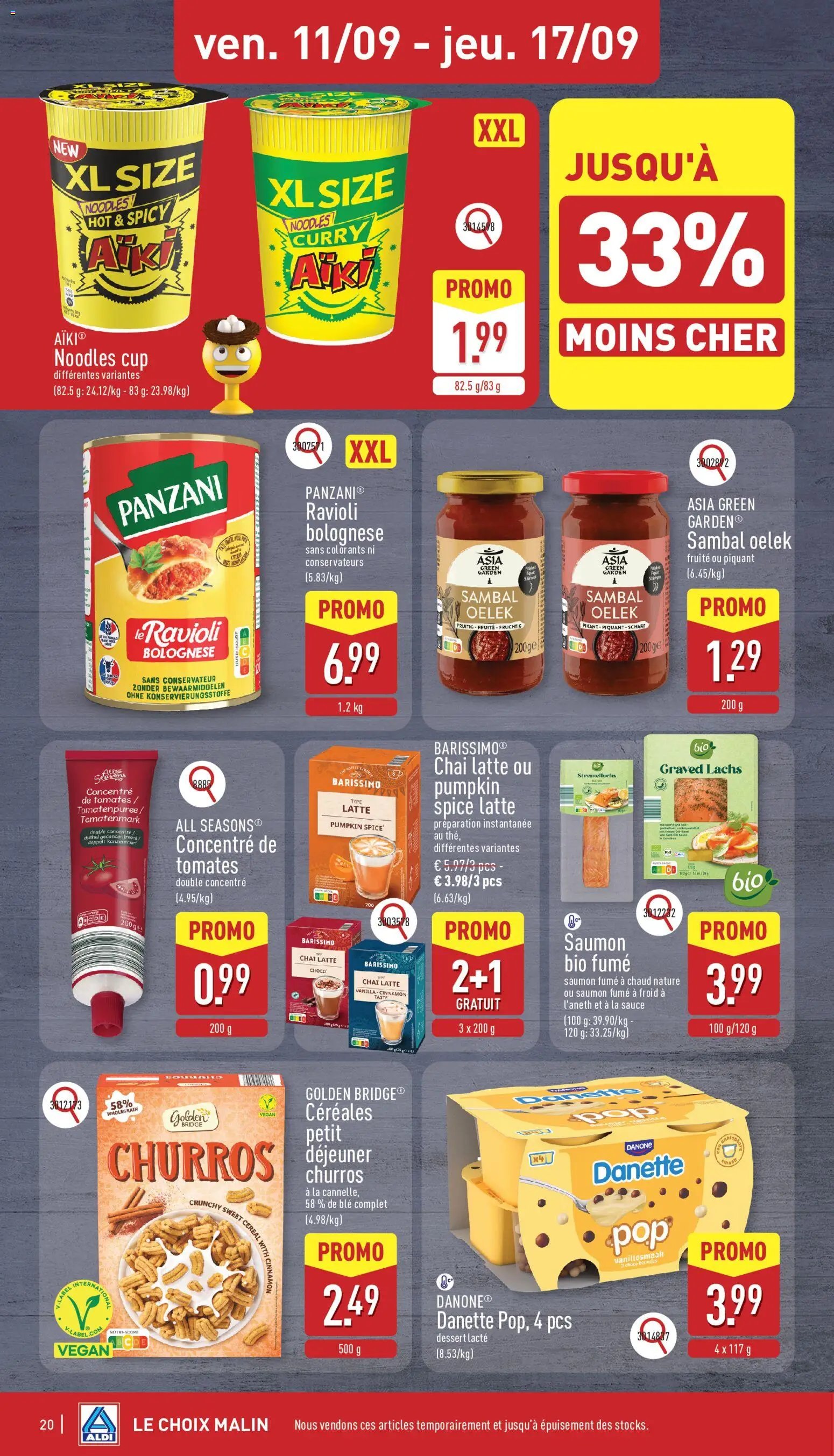 Aldi folder semaine 37