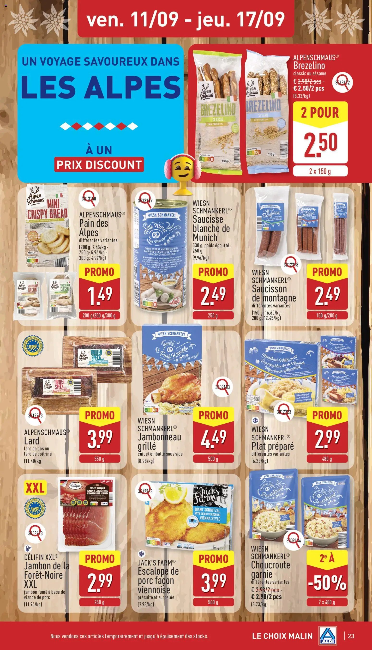 Aldi folder semaine 37