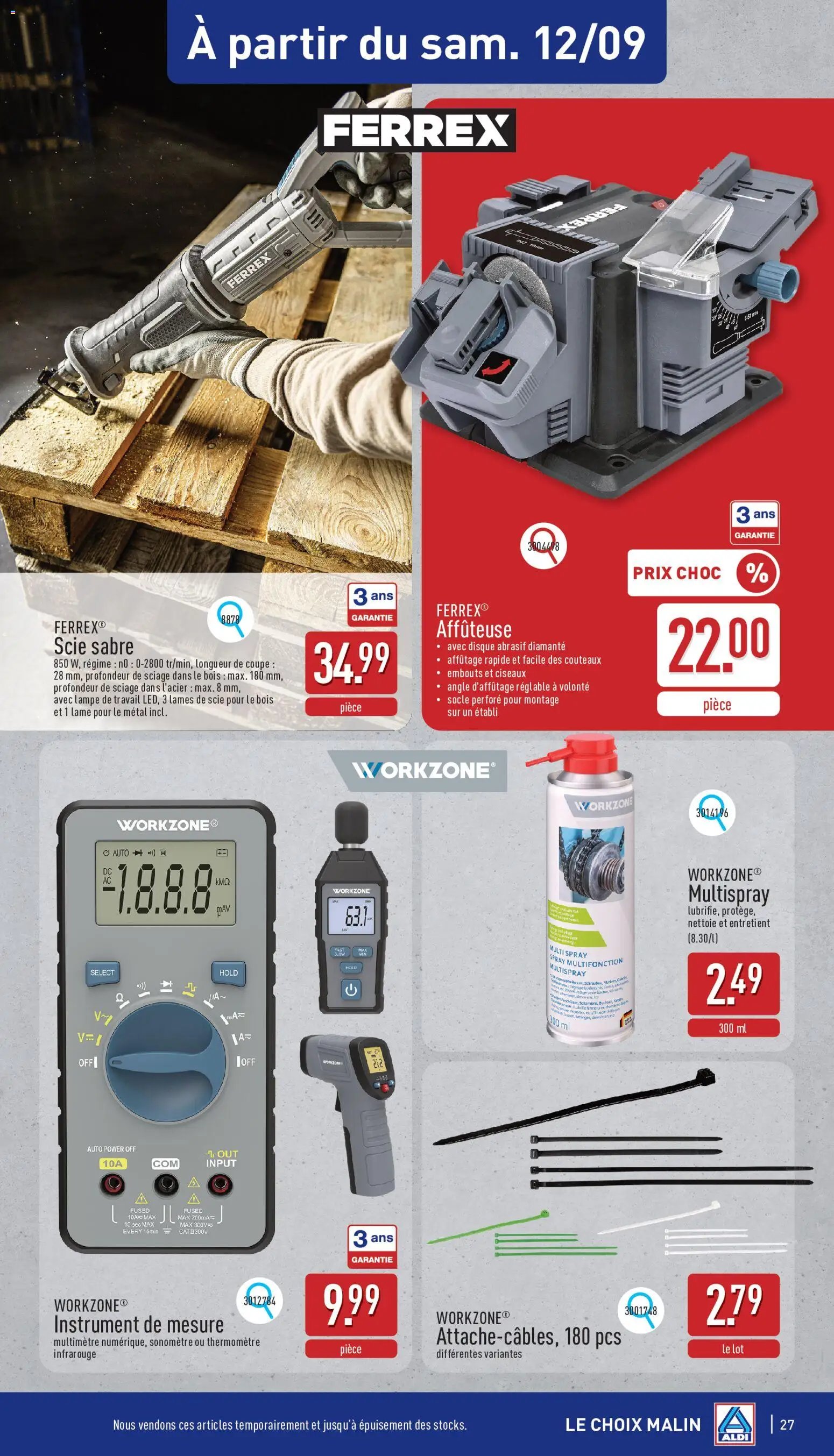 Aldi folder semaine 37