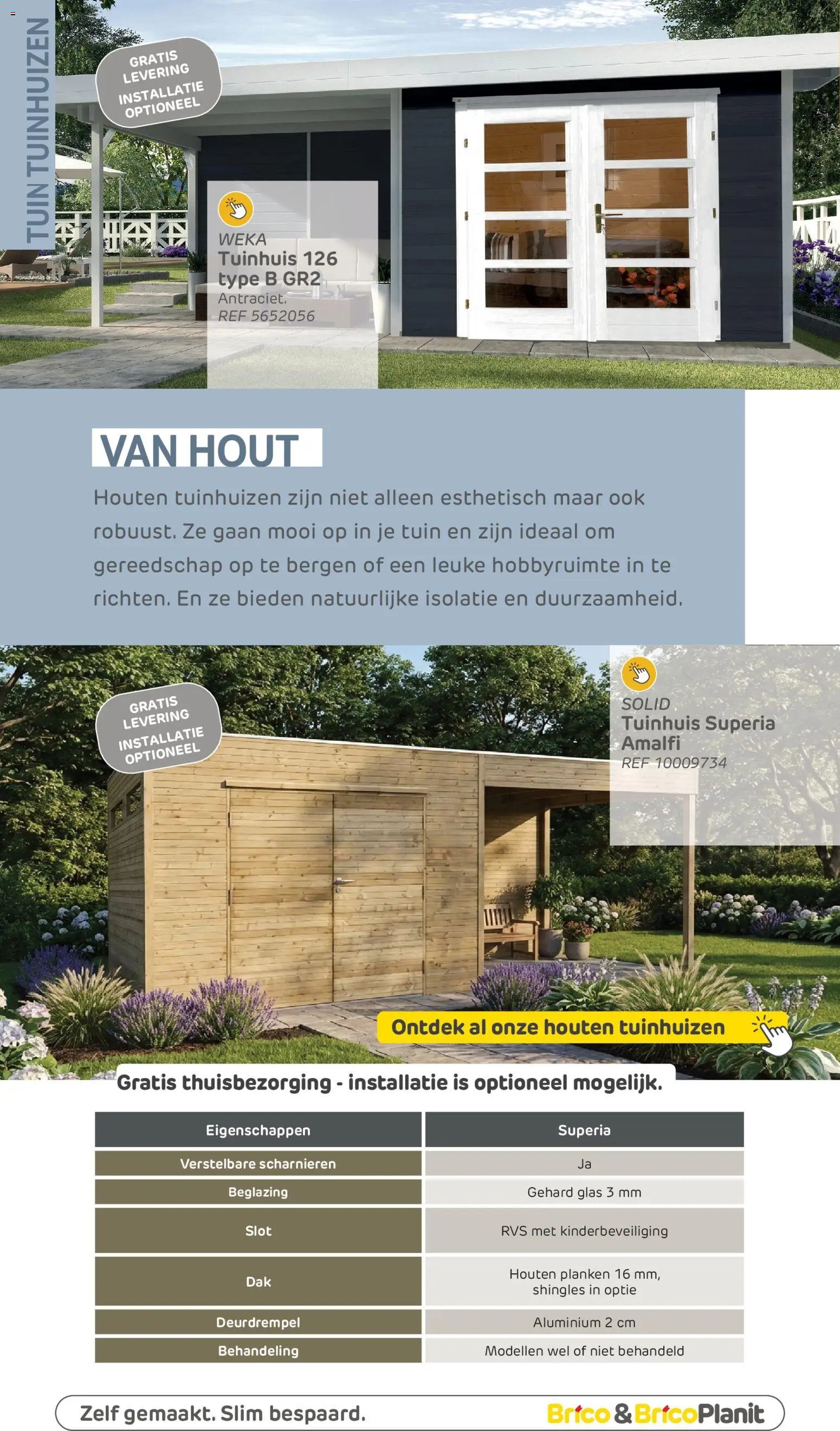 Brico Tuinhuismagazine