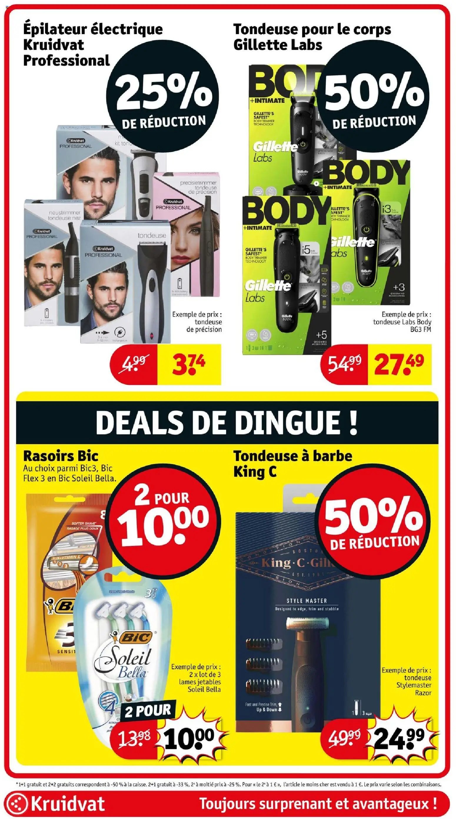 Kruidvat publicité