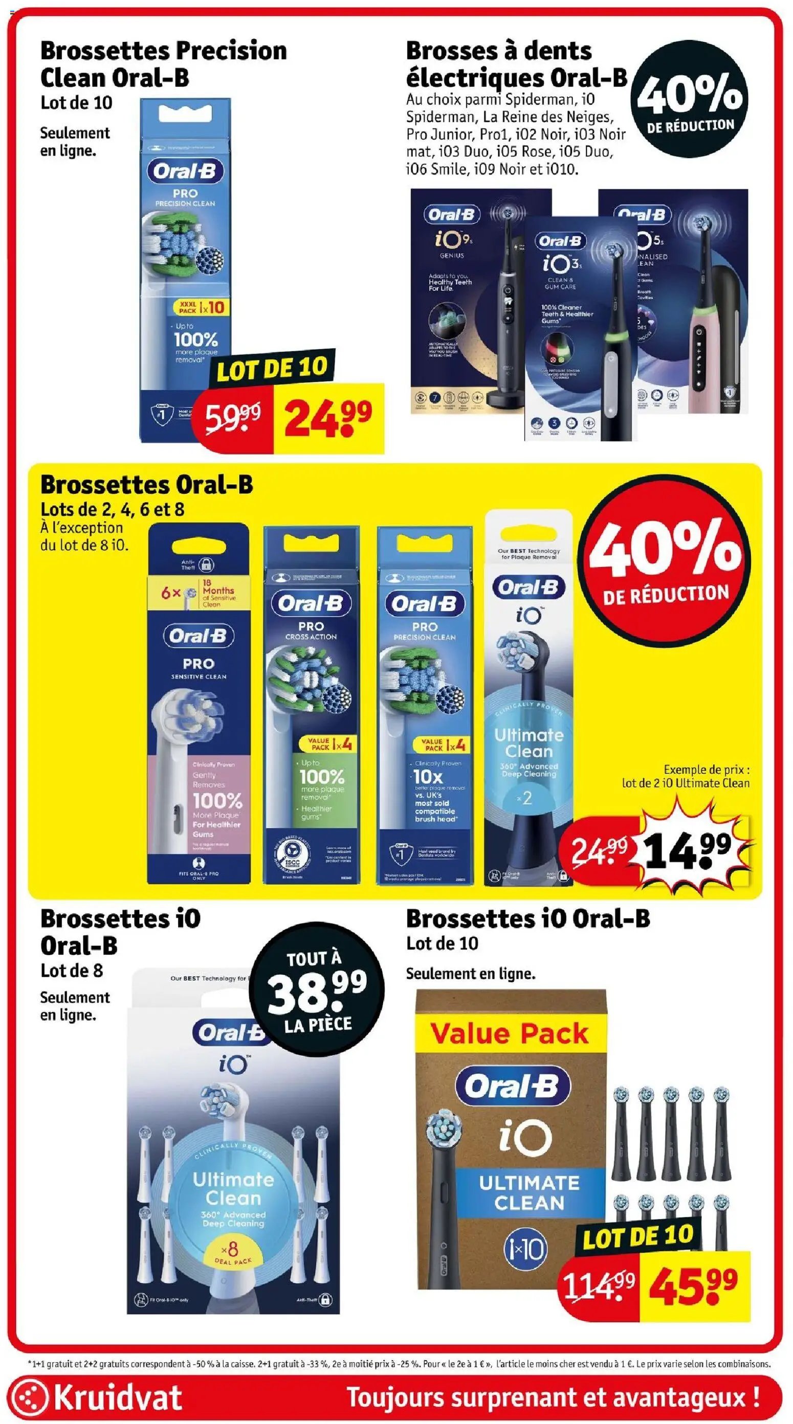 Kruidvat publicité