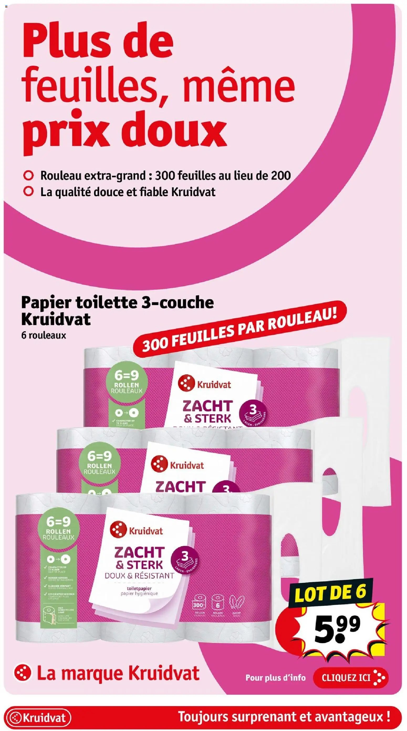 Kruidvat publicité