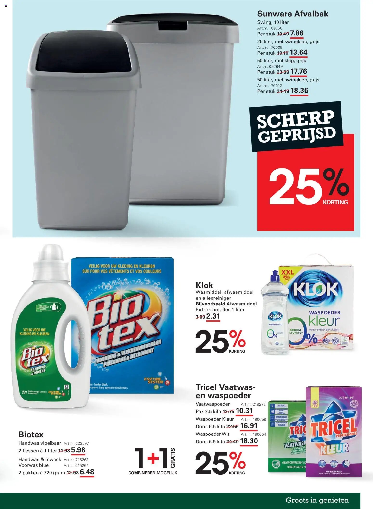 Sligro - Folder Schoon & Fris