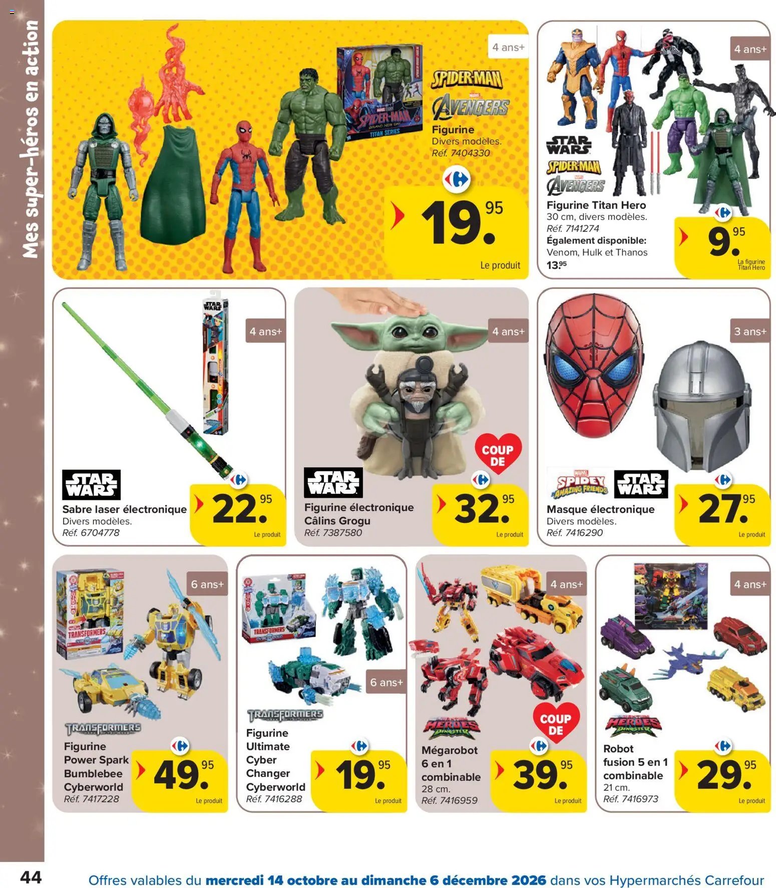 Carrefour Hypermarchés Catalogue Jouets