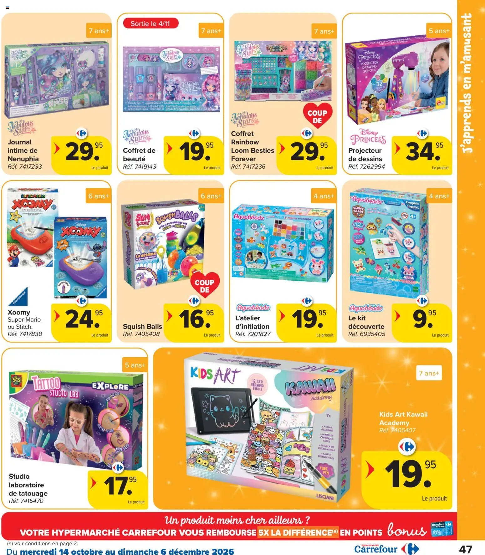 Carrefour Hypermarchés Catalogue Jouets