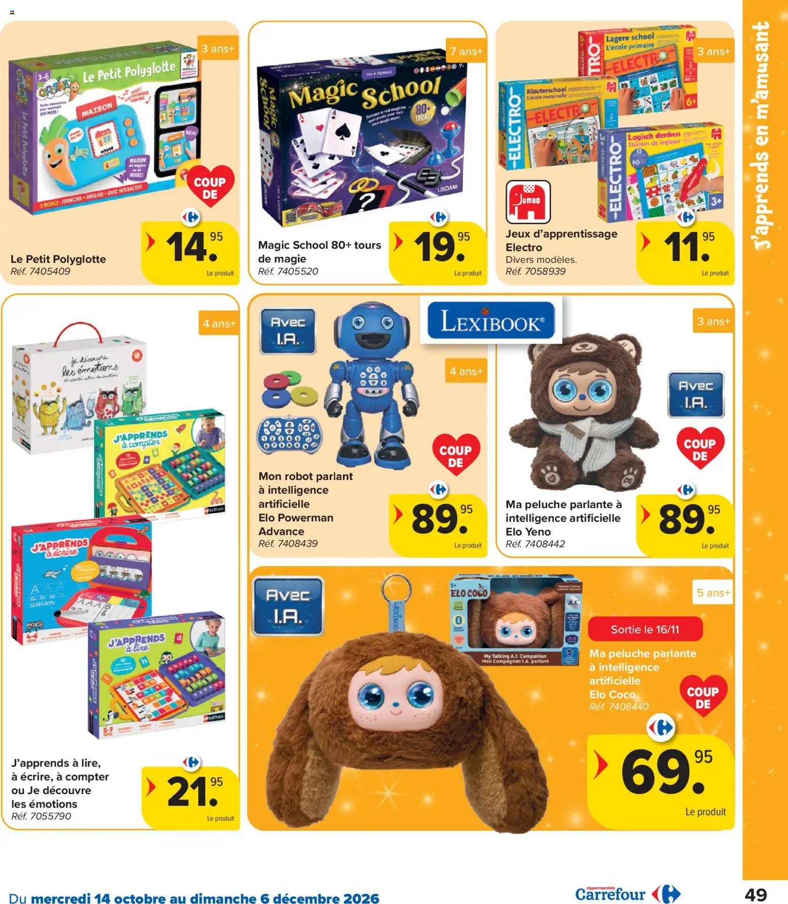 Carrefour Hypermarchés Catalogue Jouets