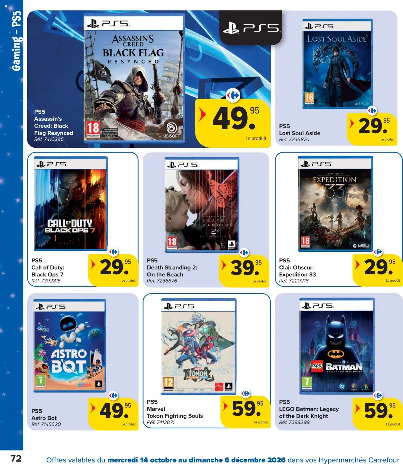 Carrefour Hypermarchés Catalogue Jouets