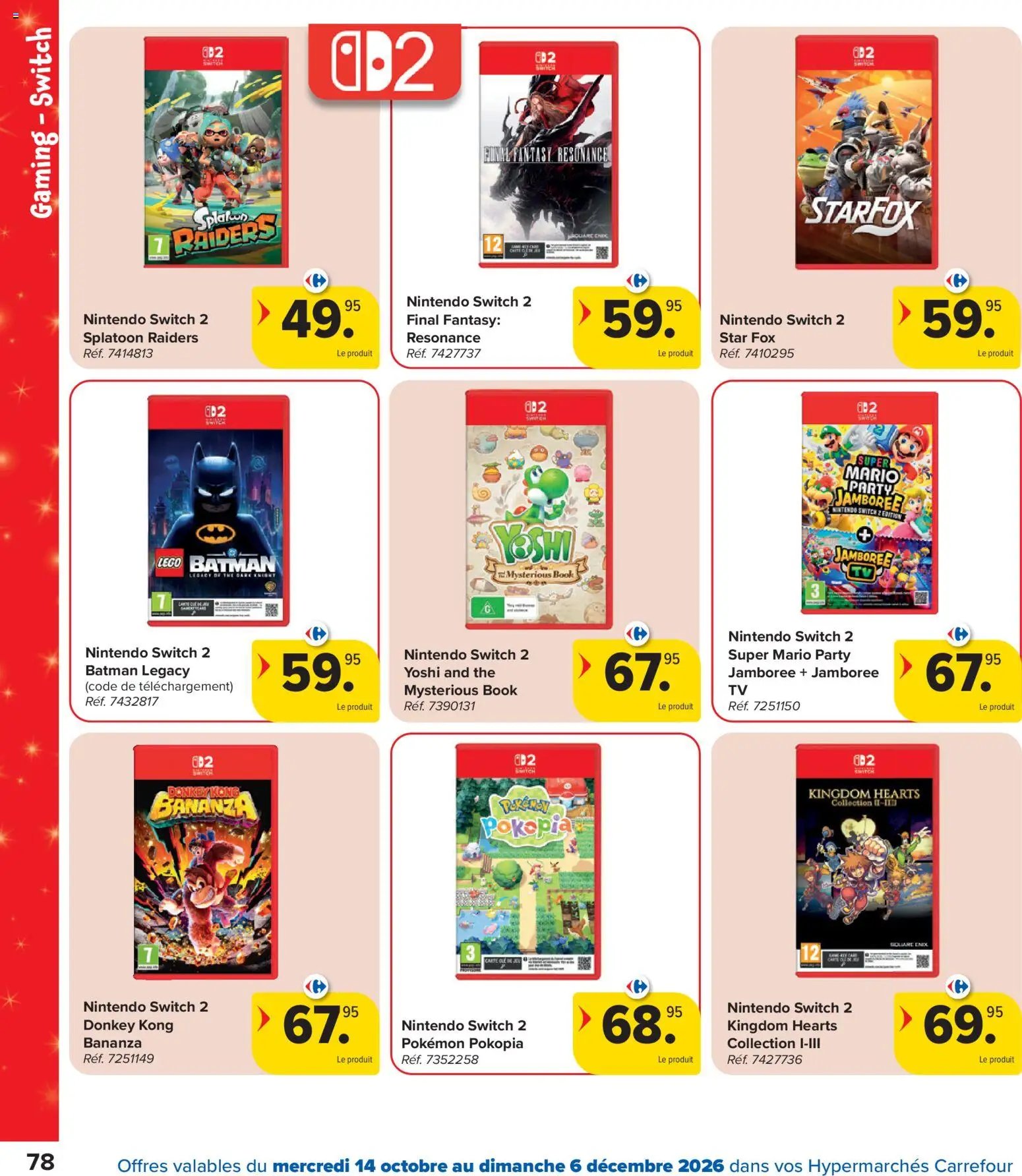 Carrefour Hypermarchés Catalogue Jouets