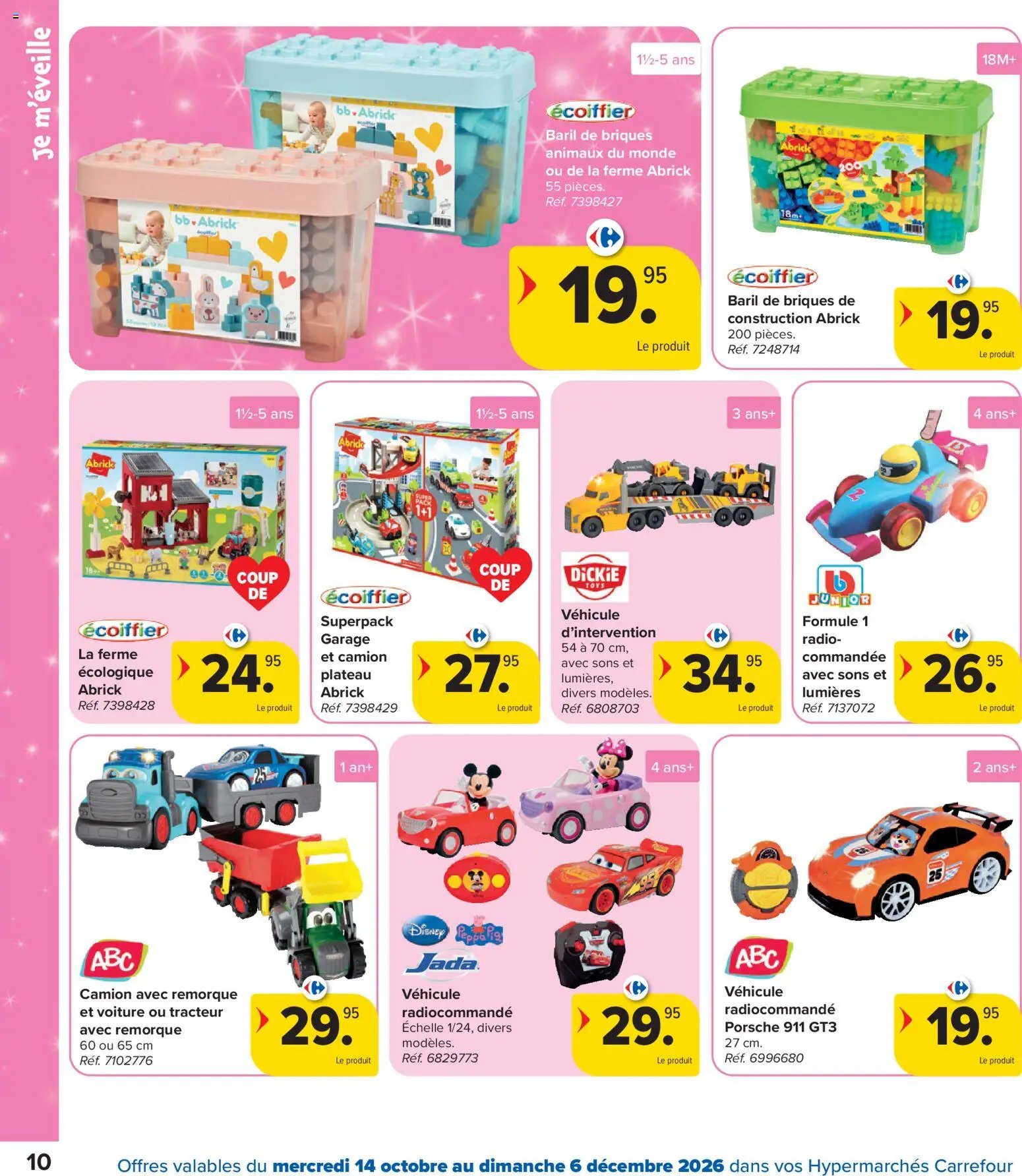 Carrefour Hypermarchés Catalogue Jouets