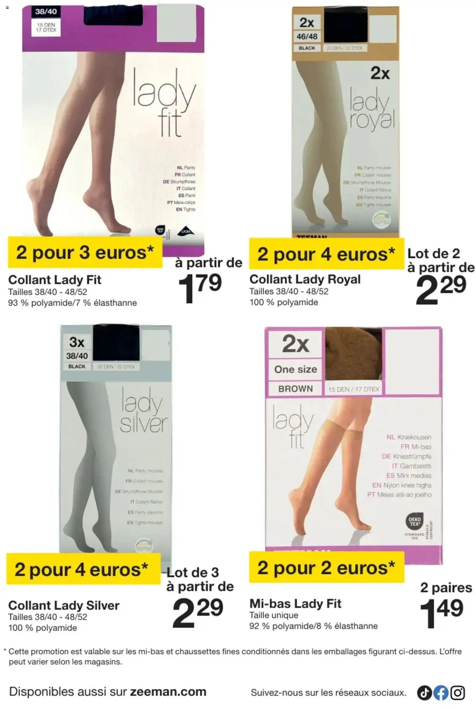 Zeeman publicité
