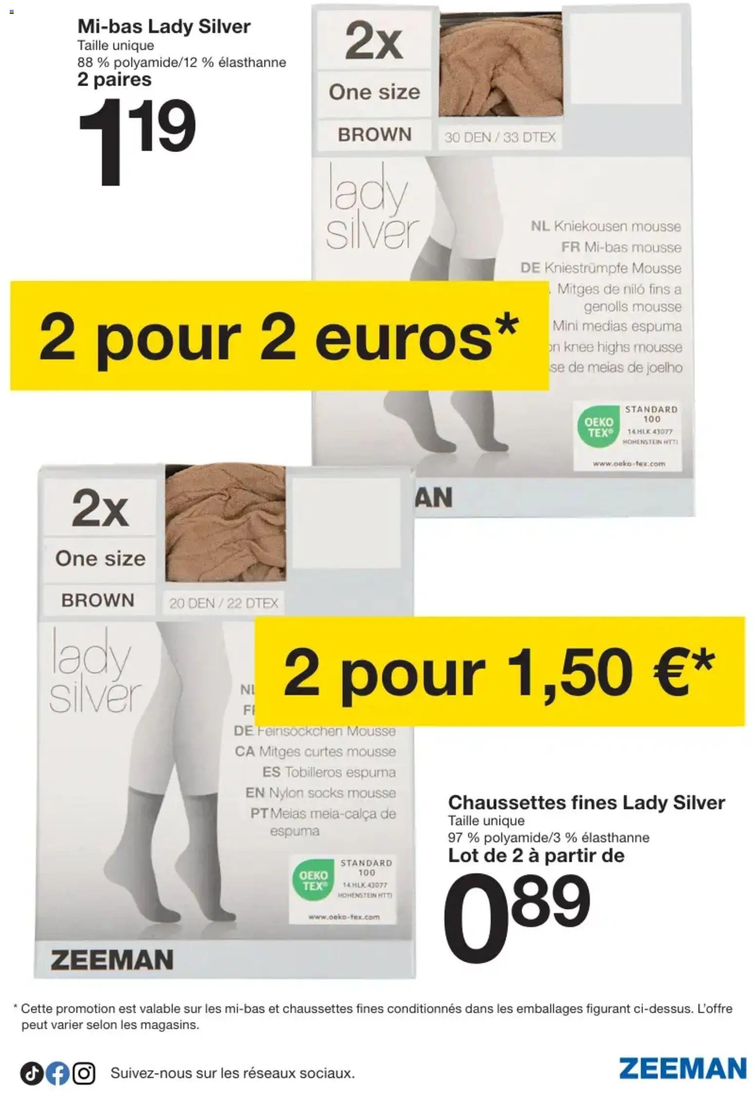 Zeeman publicité