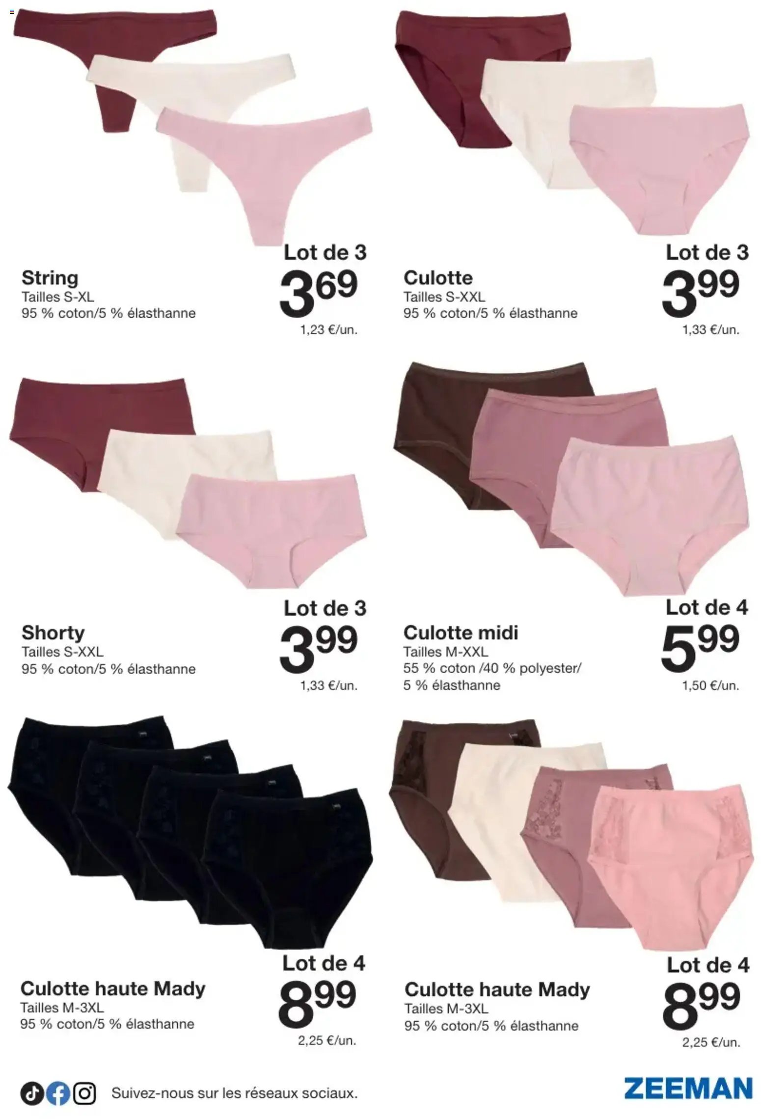 Zeeman publicité