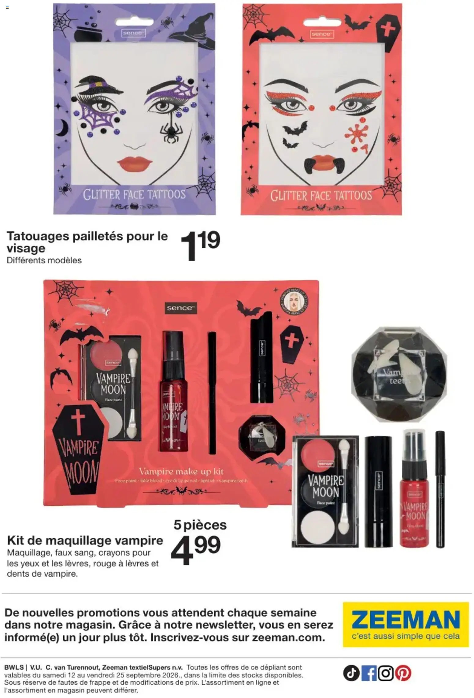 Zeeman publicité