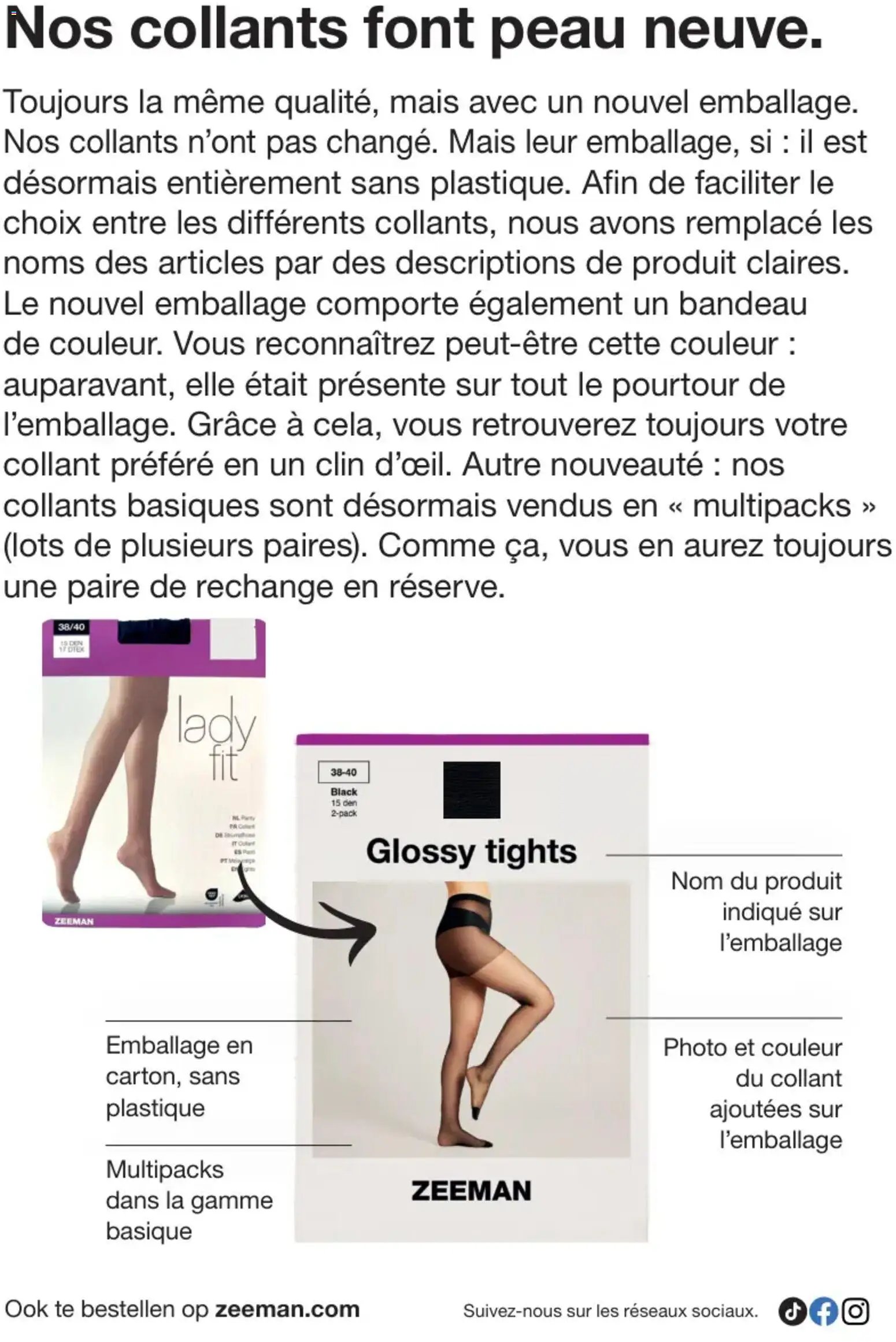 Zeeman publicité