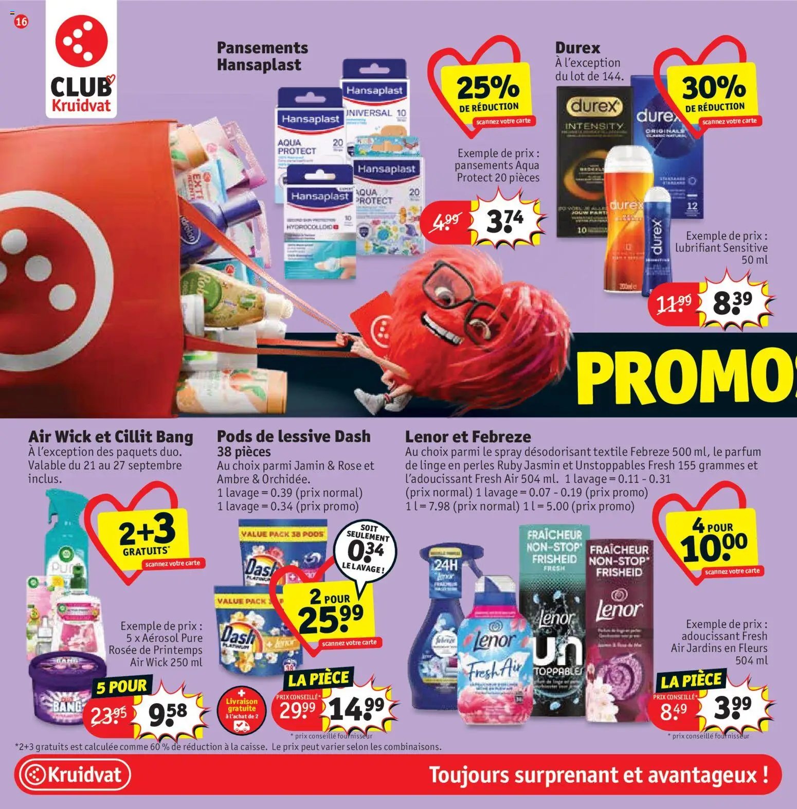 Kruidvat publicité
