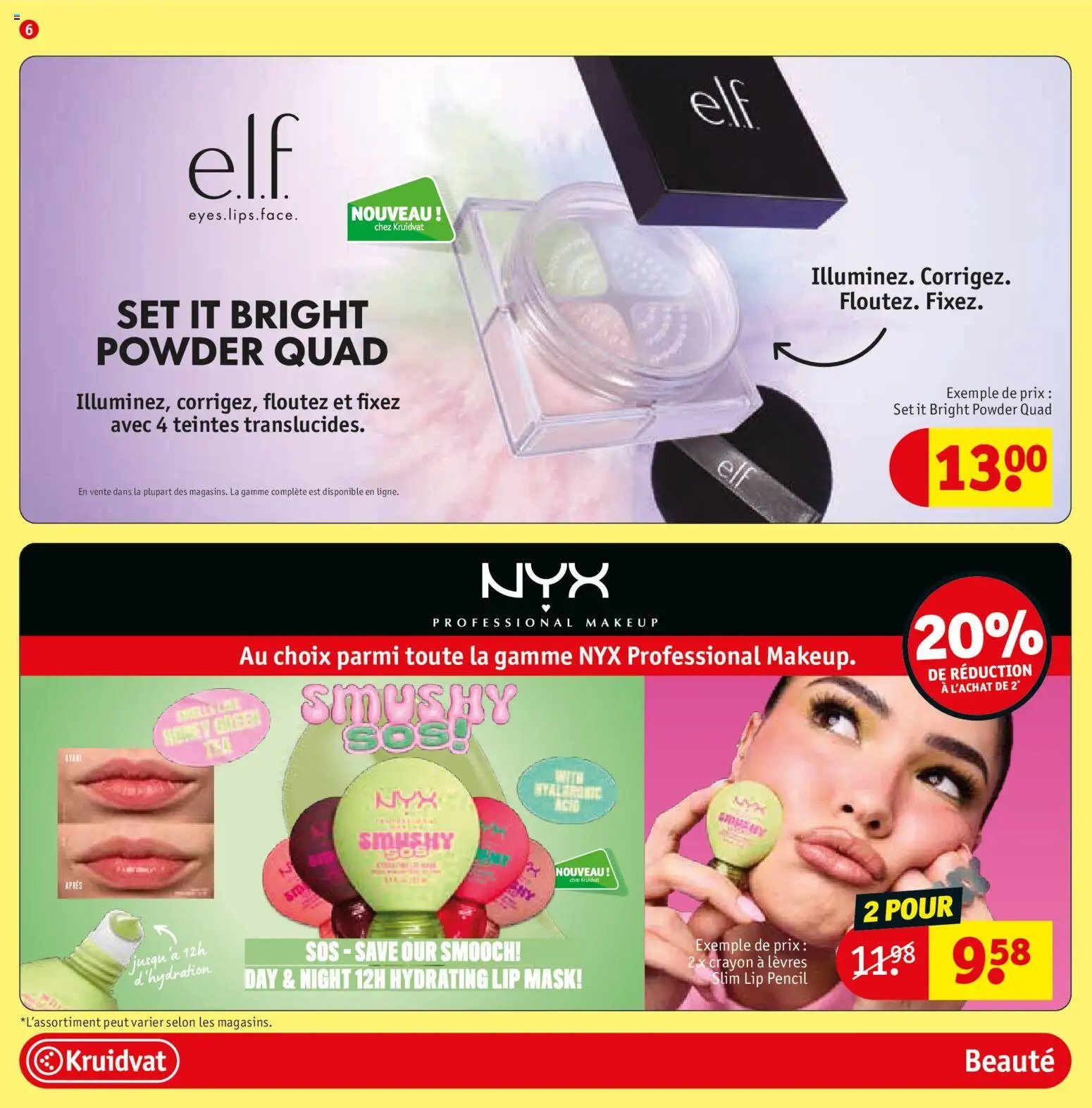 Kruidvat publicité