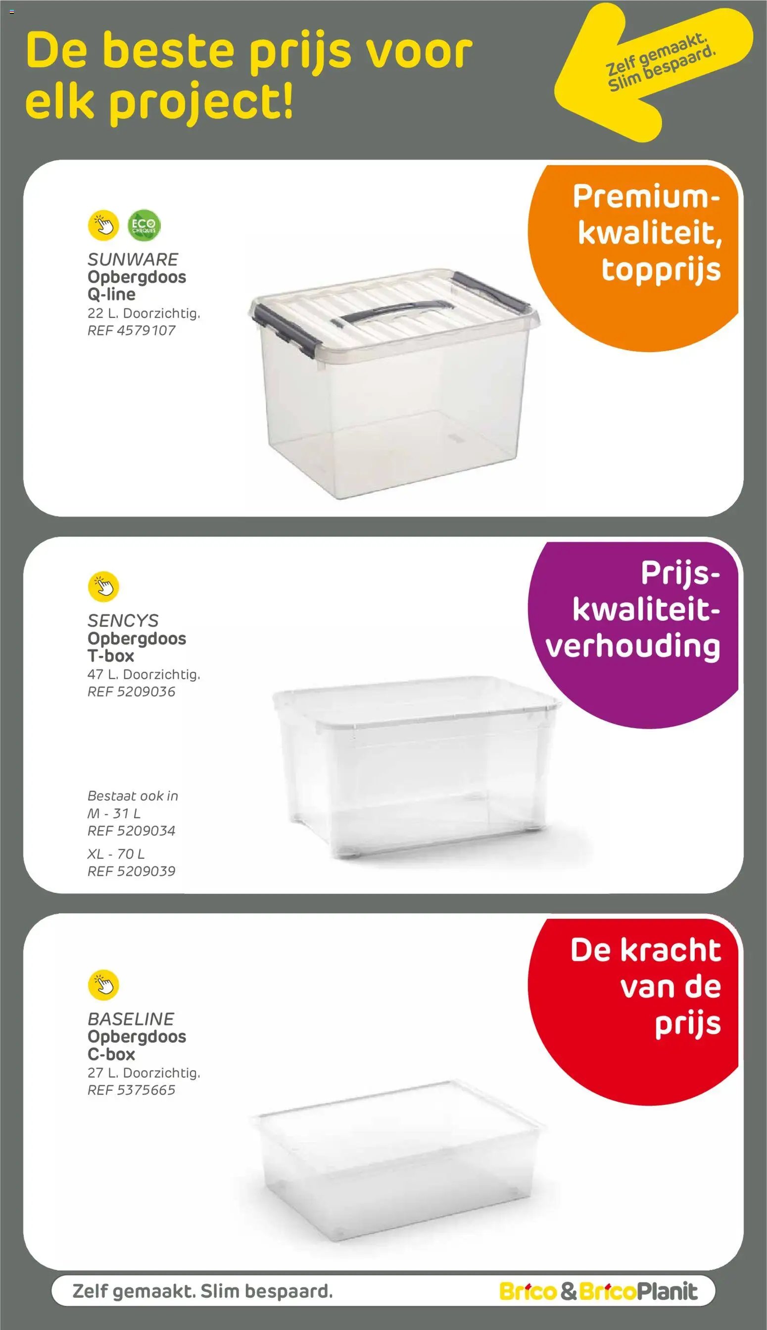 Brico Plan-it - Onze opbergingcatalogus