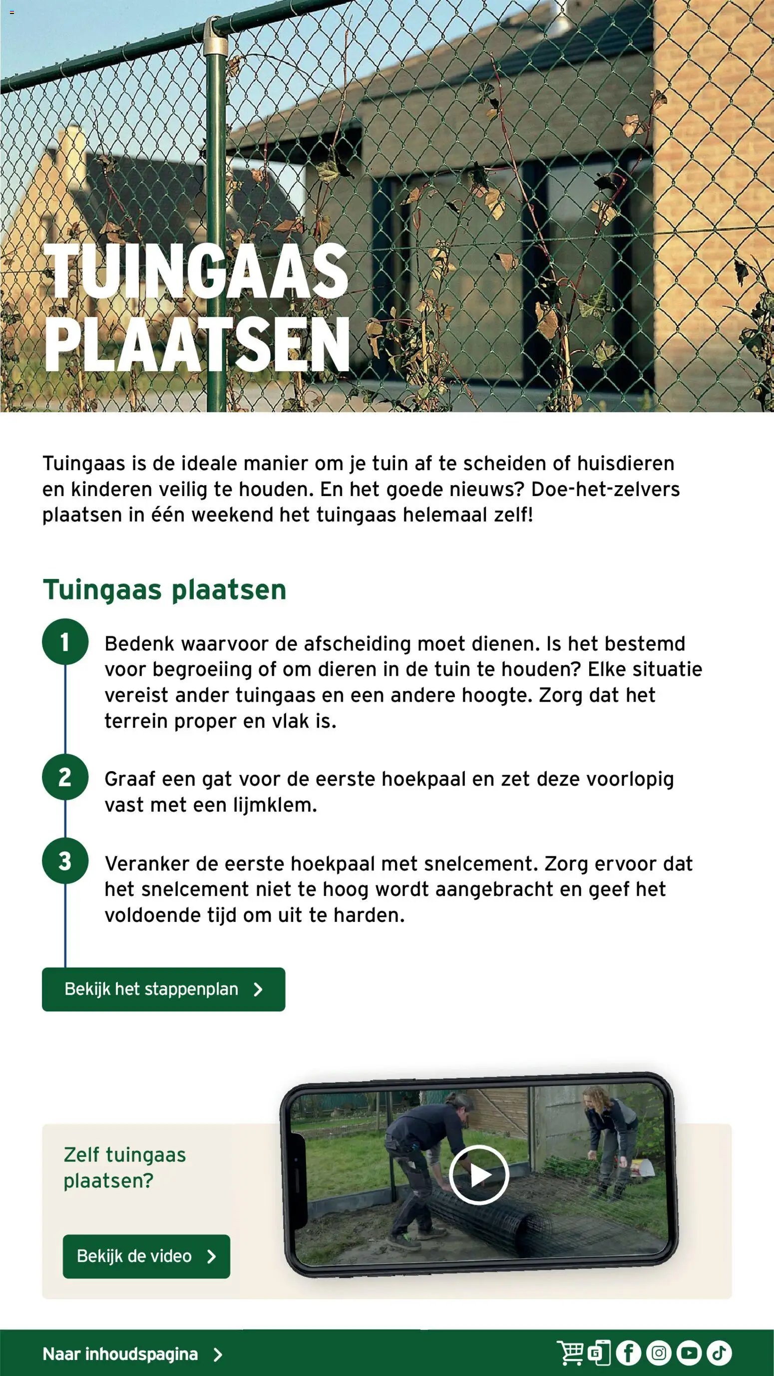 GAMMA -Tuinspecial kluseditie