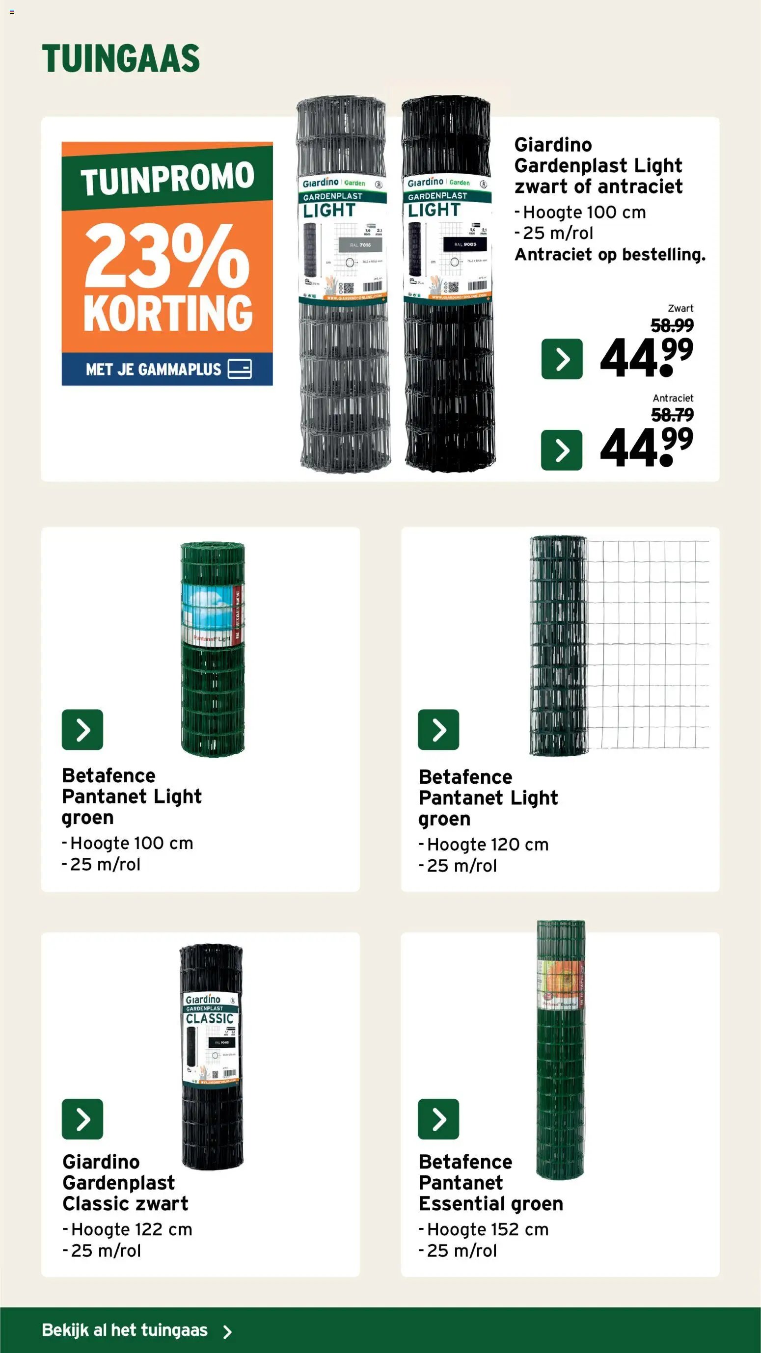 GAMMA -Tuinspecial kluseditie