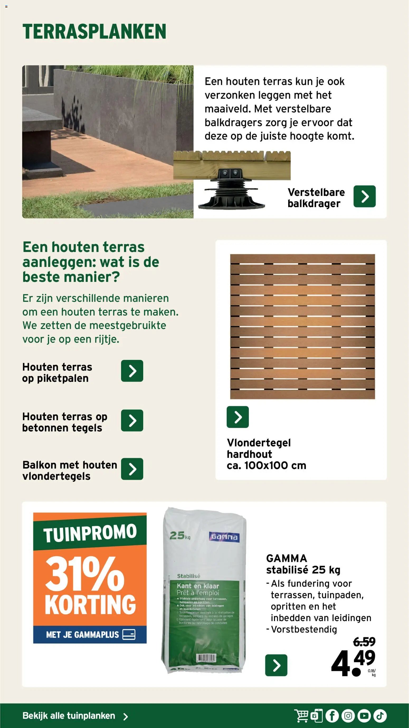 GAMMA -Tuinspecial kluseditie