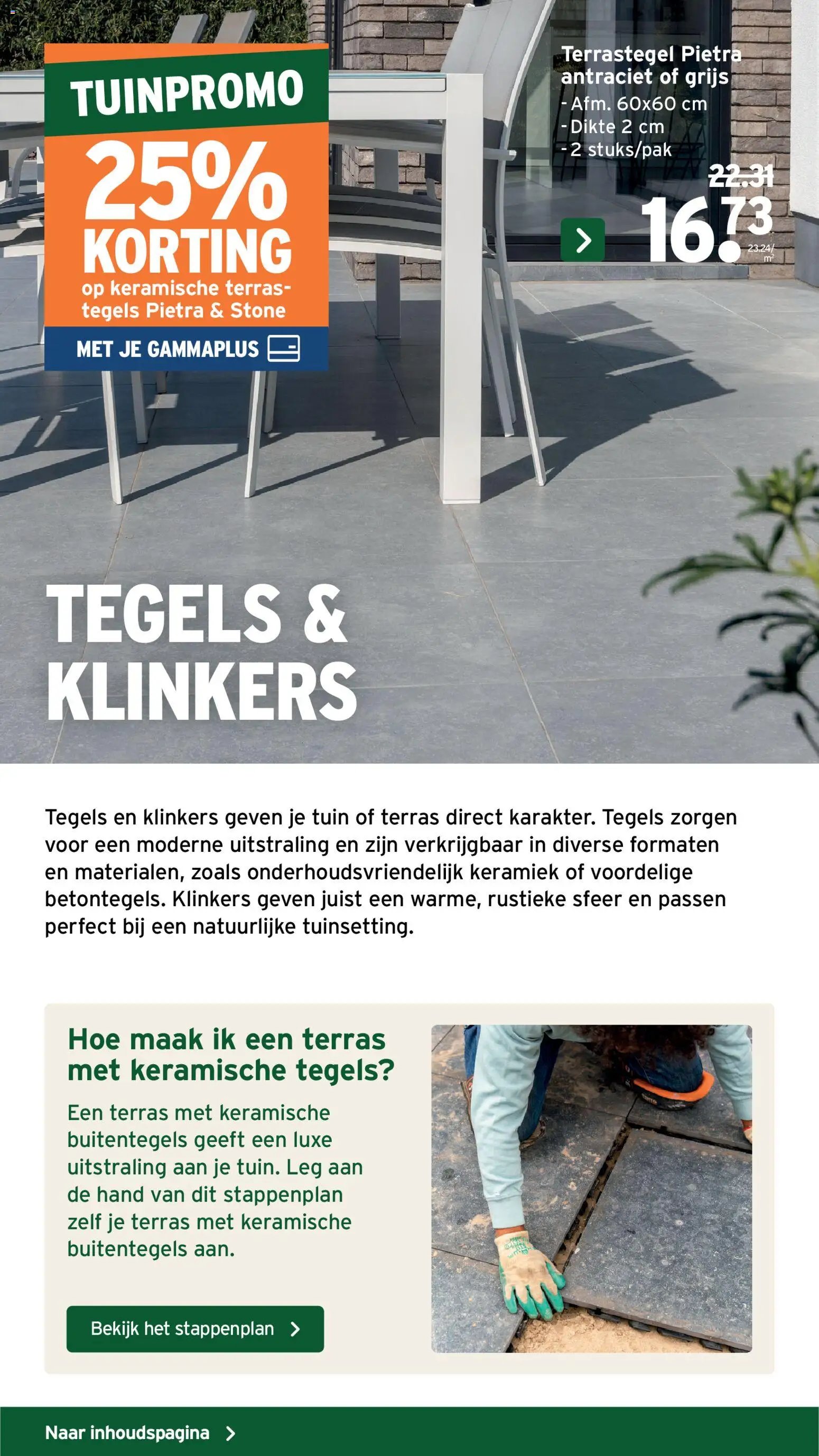 GAMMA -Tuinspecial kluseditie