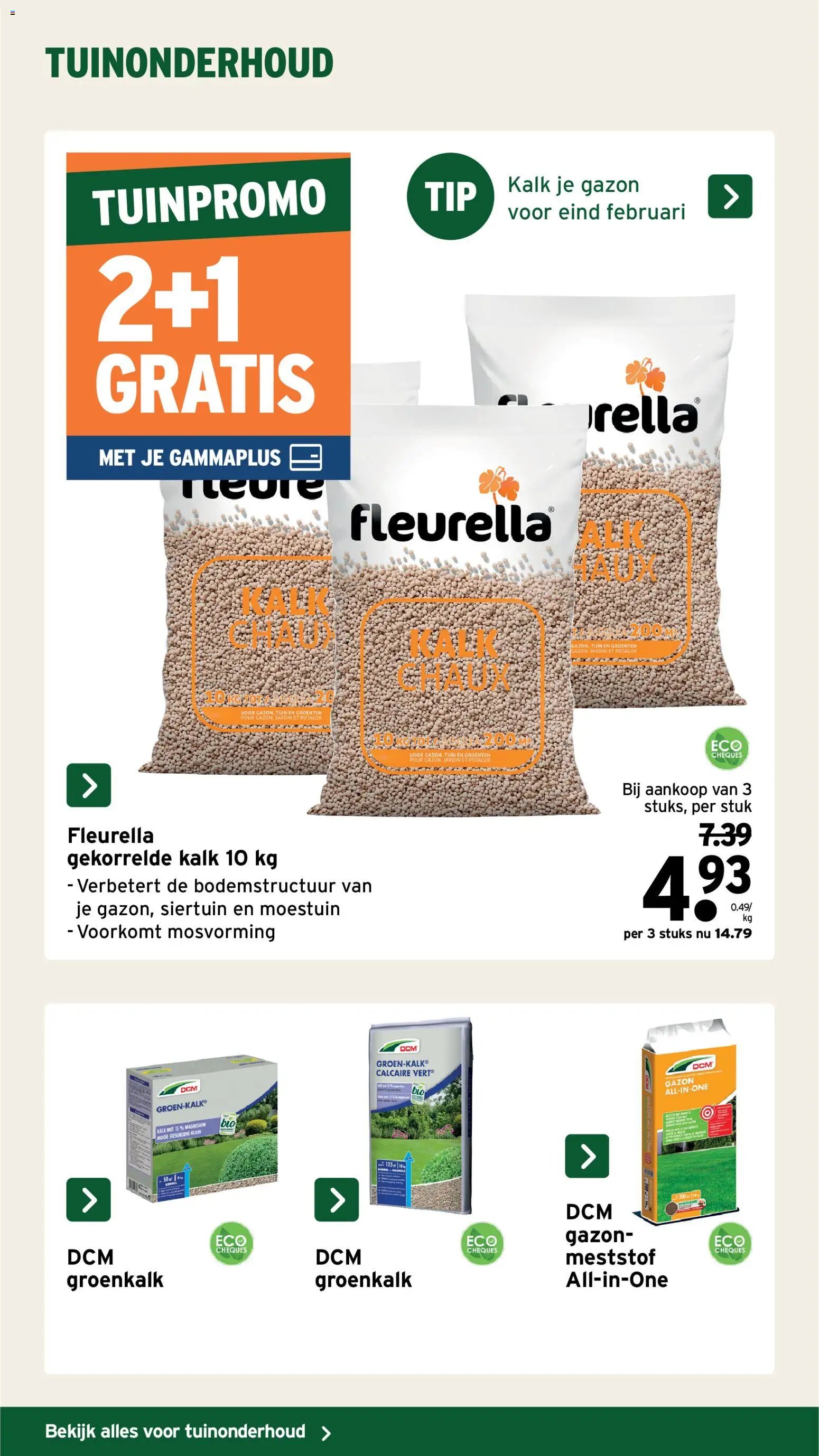 GAMMA -Tuinspecial kluseditie