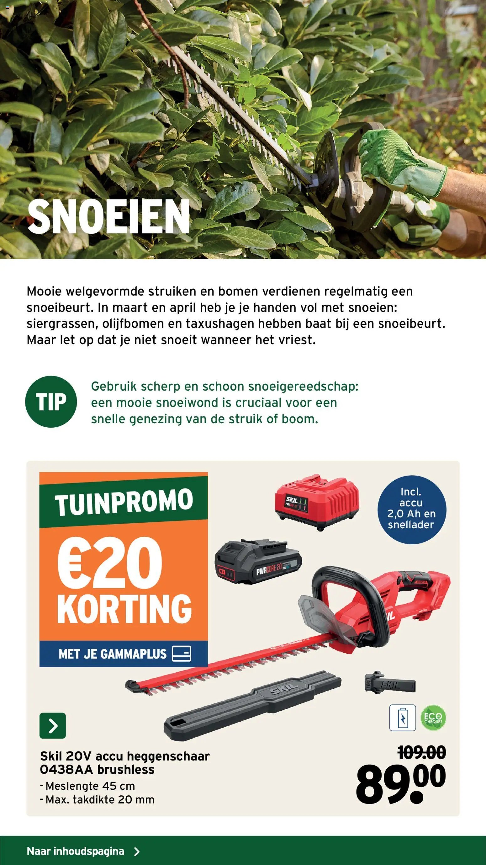 GAMMA -Tuinspecial kluseditie