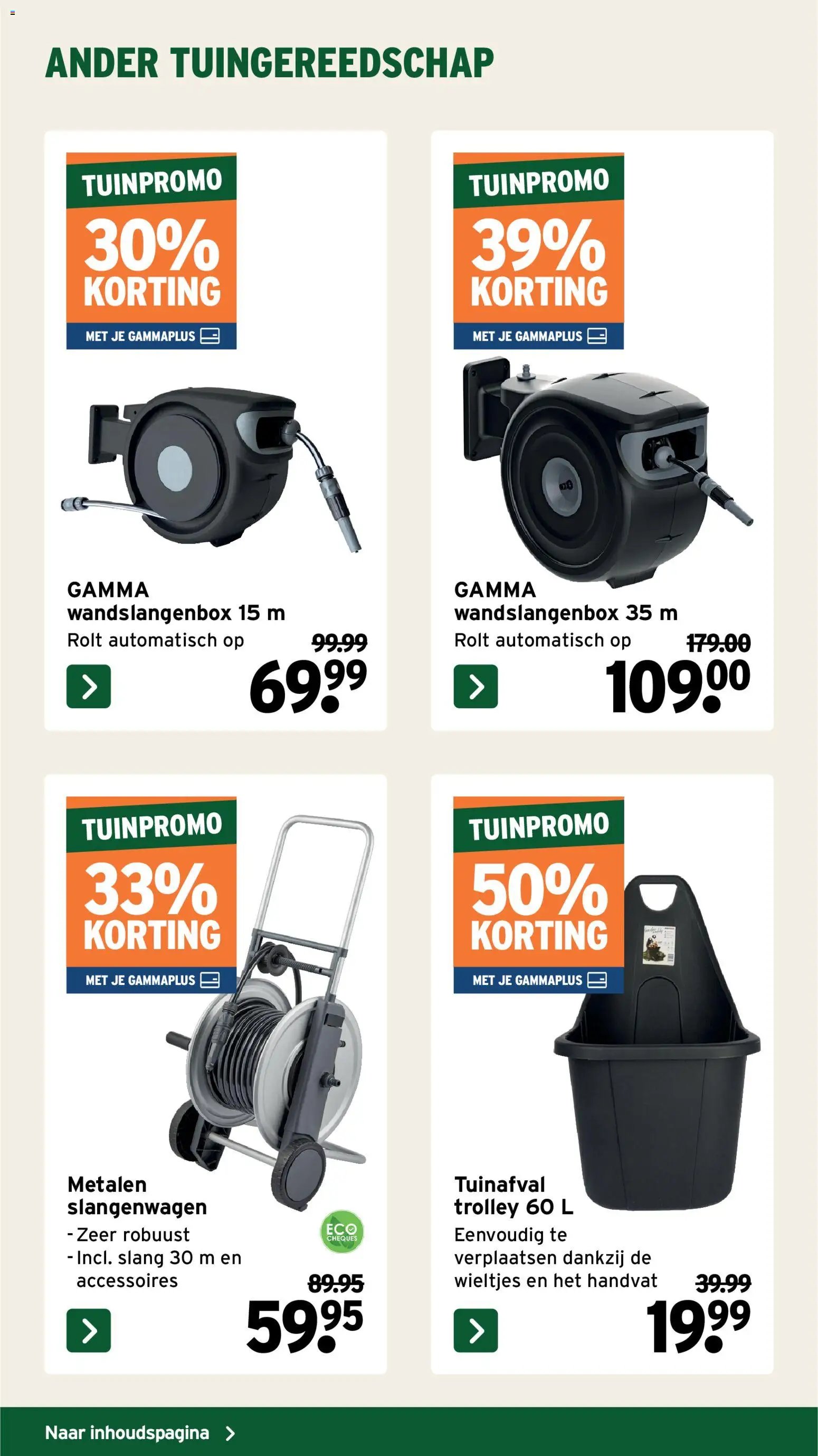 GAMMA -Tuinspecial kluseditie