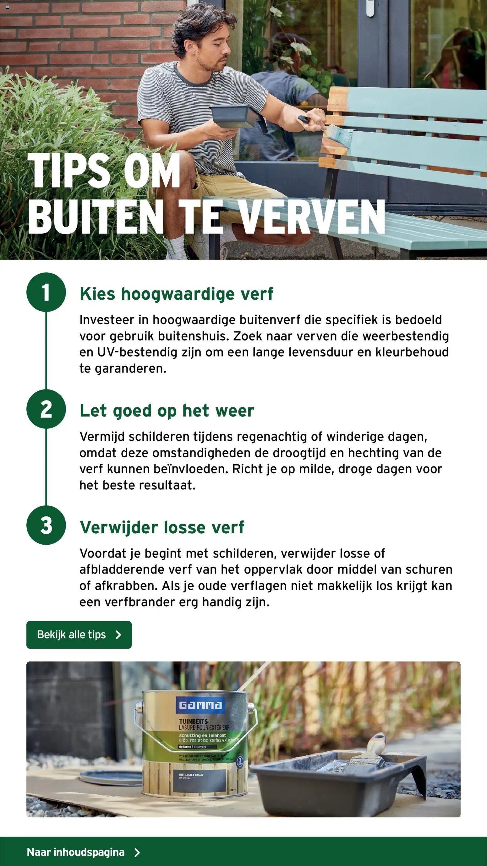 GAMMA -Tuinspecial kluseditie