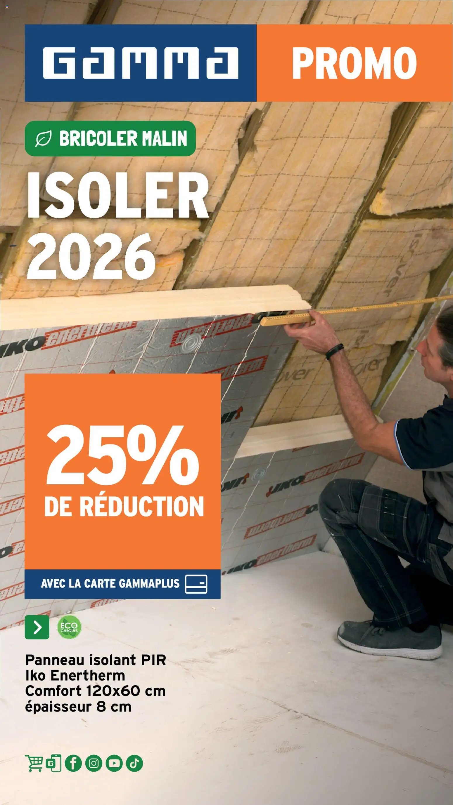 GAMMA publicité Isolation