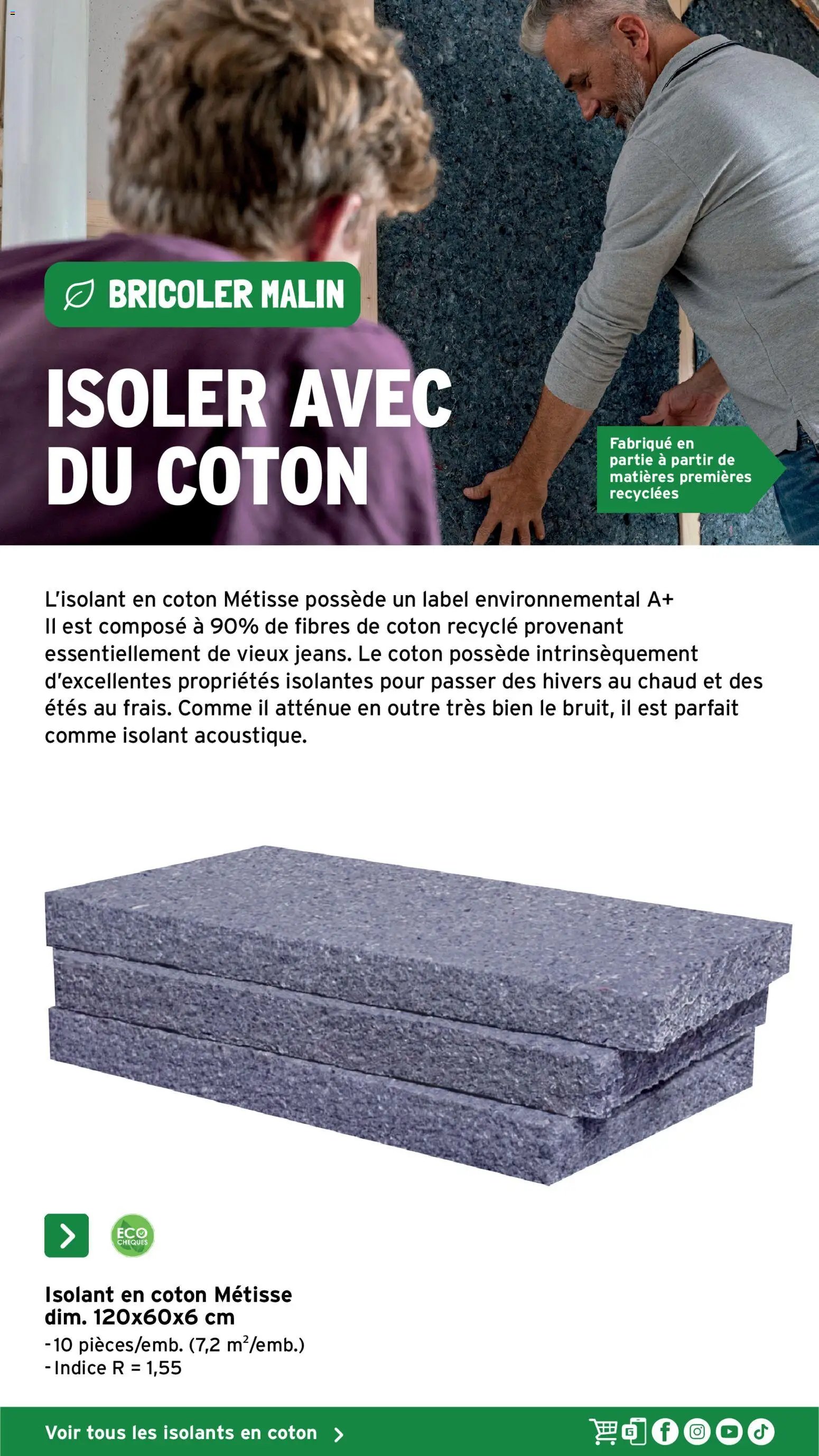 GAMMA publicité Isolation