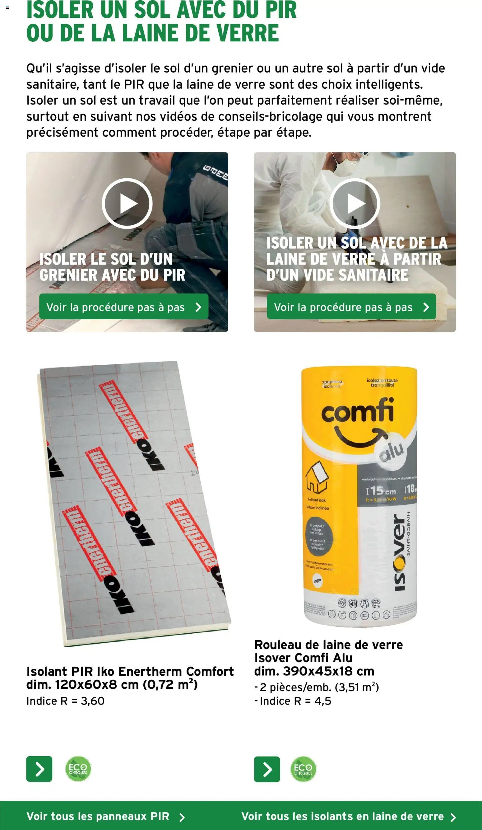 GAMMA publicité Isolation