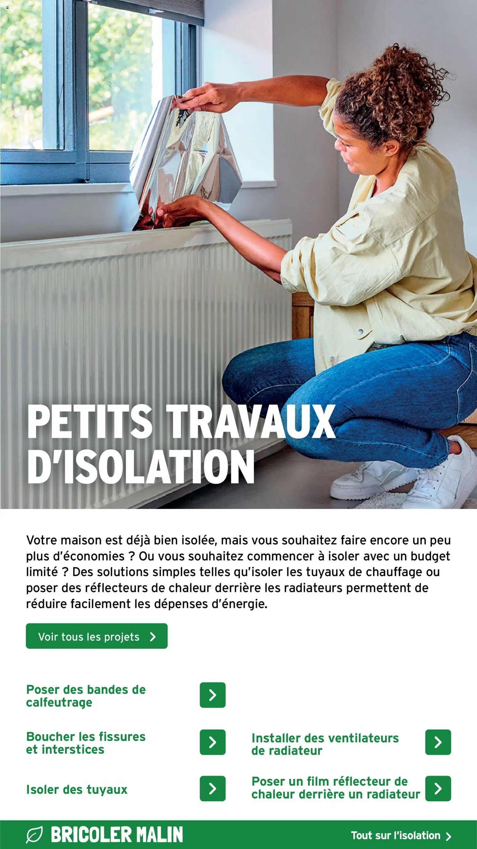 GAMMA publicité Isolation