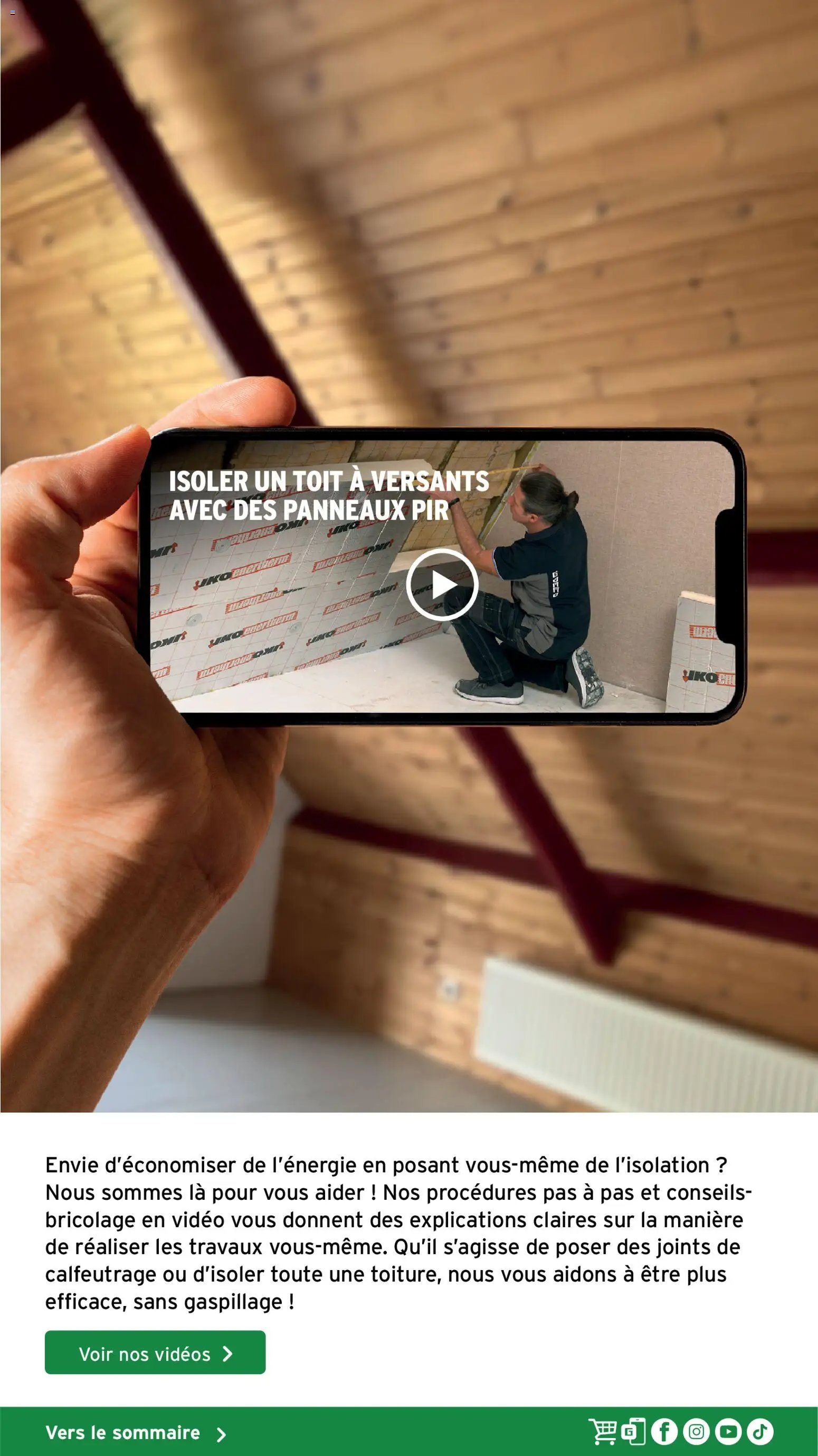 GAMMA publicité Isolation