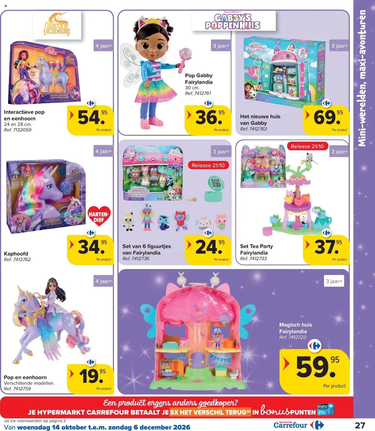 Carrefour Hypermarkten Speelgoedcatalogus