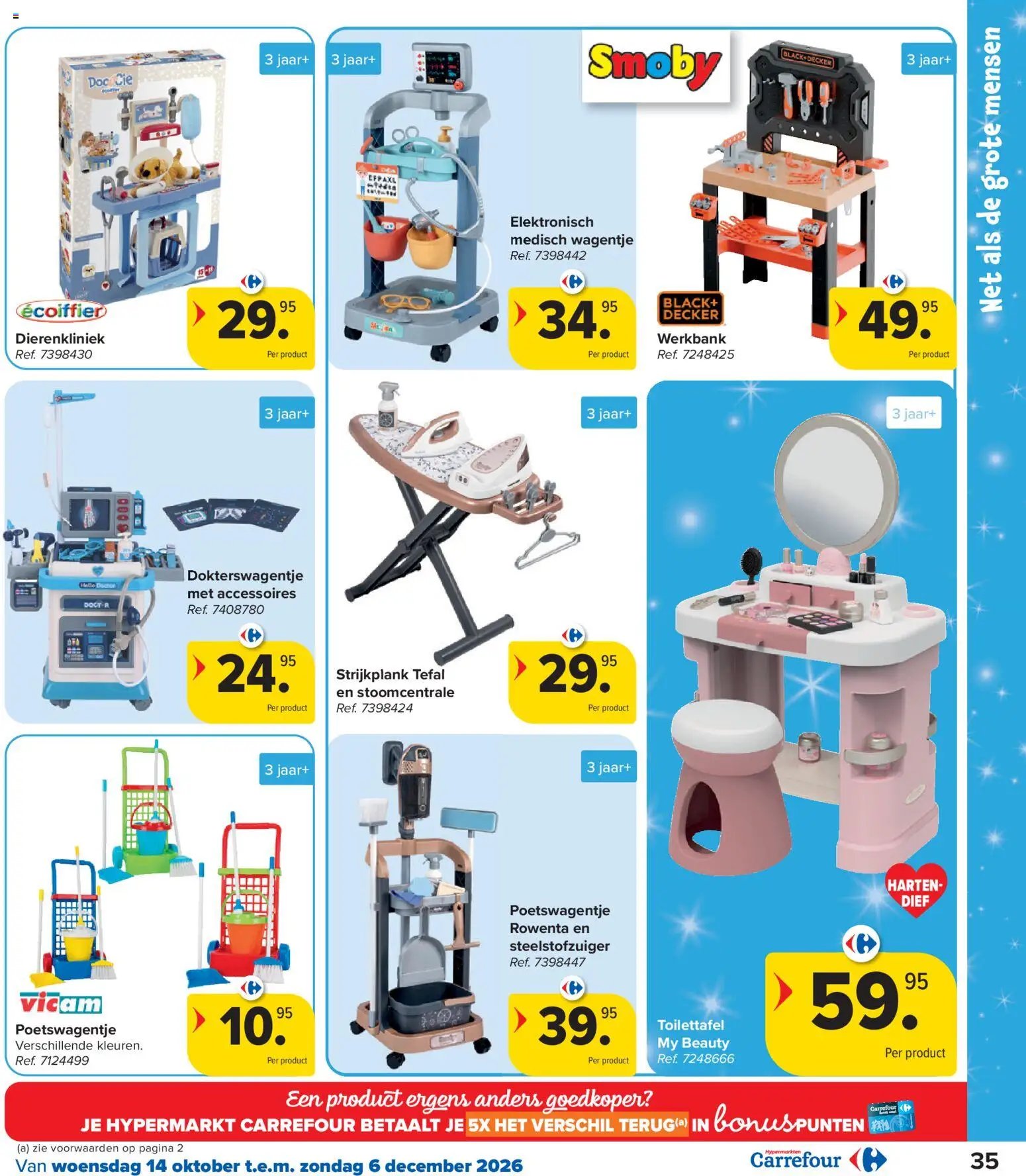 Carrefour Hypermarkten Speelgoedcatalogus