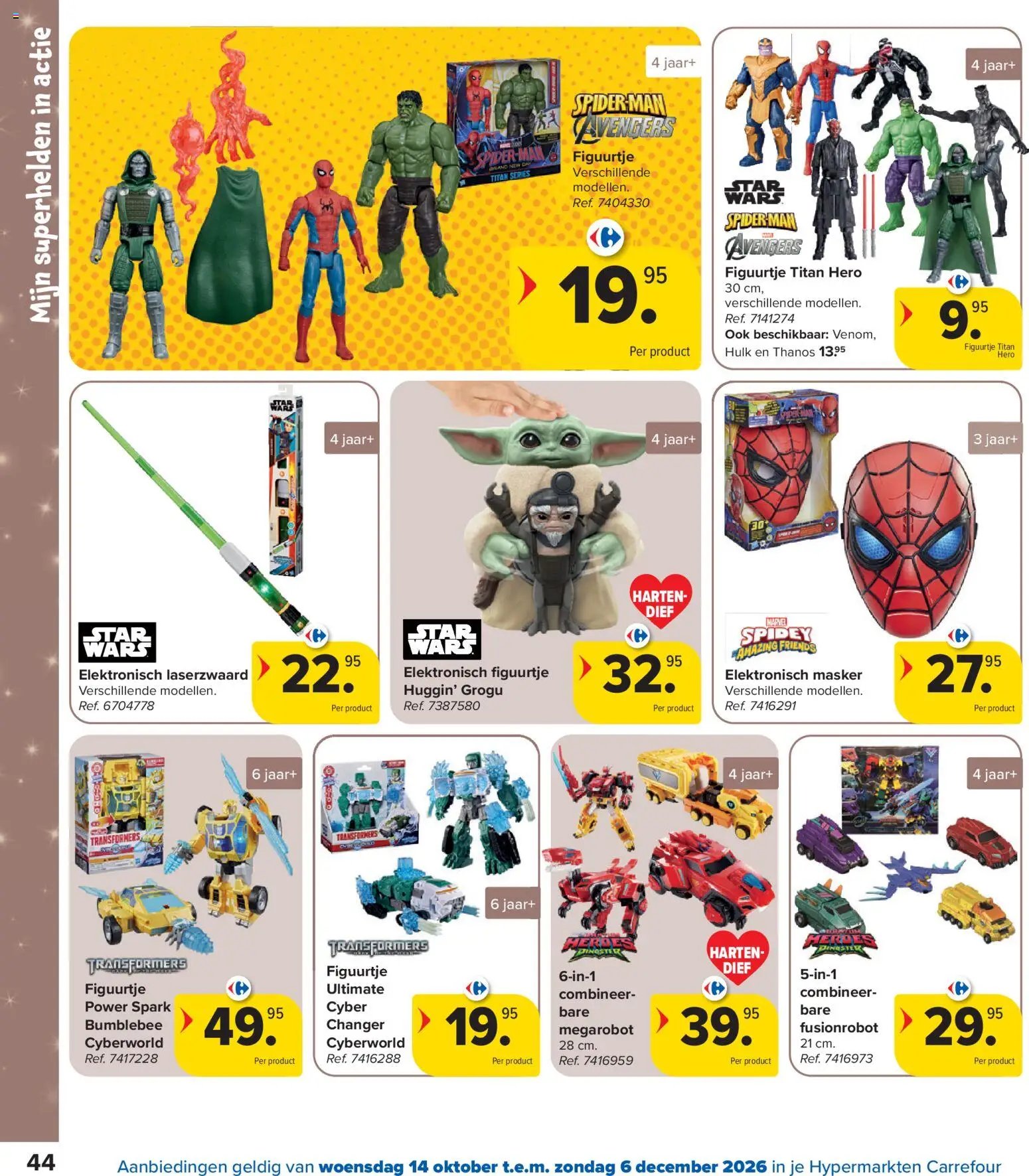 Carrefour Hypermarkten Speelgoedcatalogus