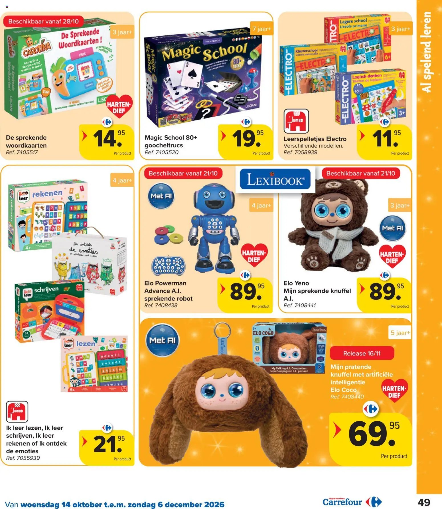 Carrefour Hypermarkten Speelgoedcatalogus